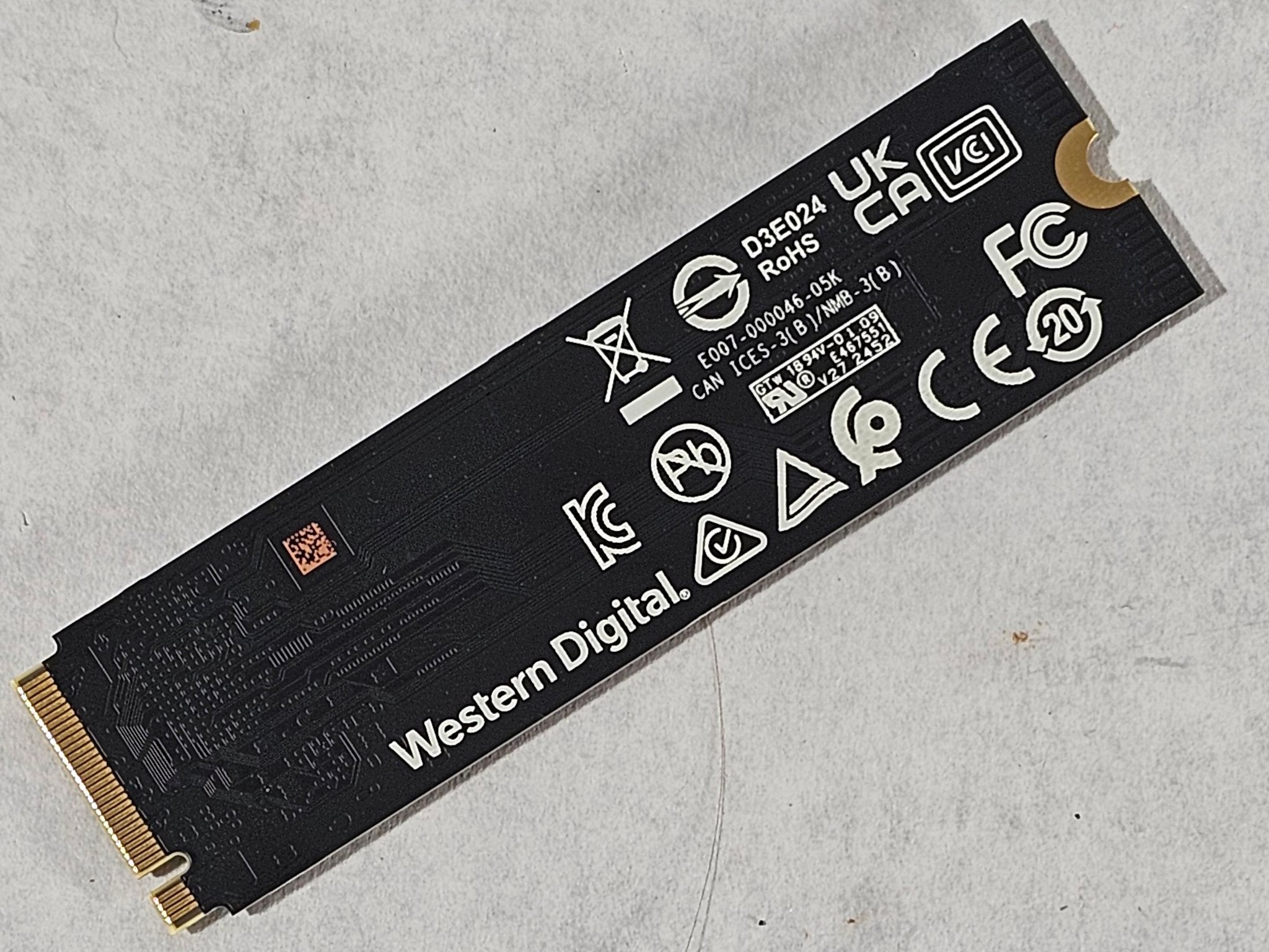 1TB NVMe M.2 SSD WD Green SN3000 Gen4