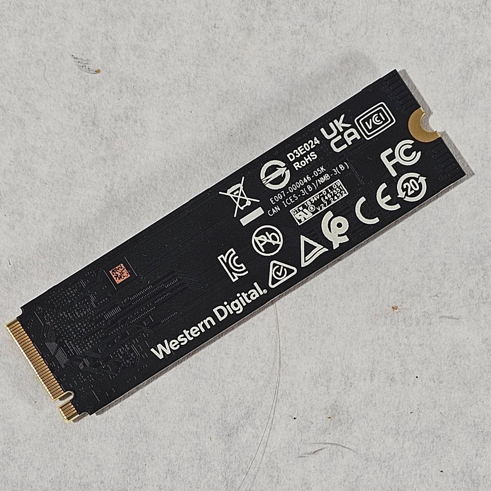 1TB NVMe M.2 SSD WD Green SN3000 Gen4