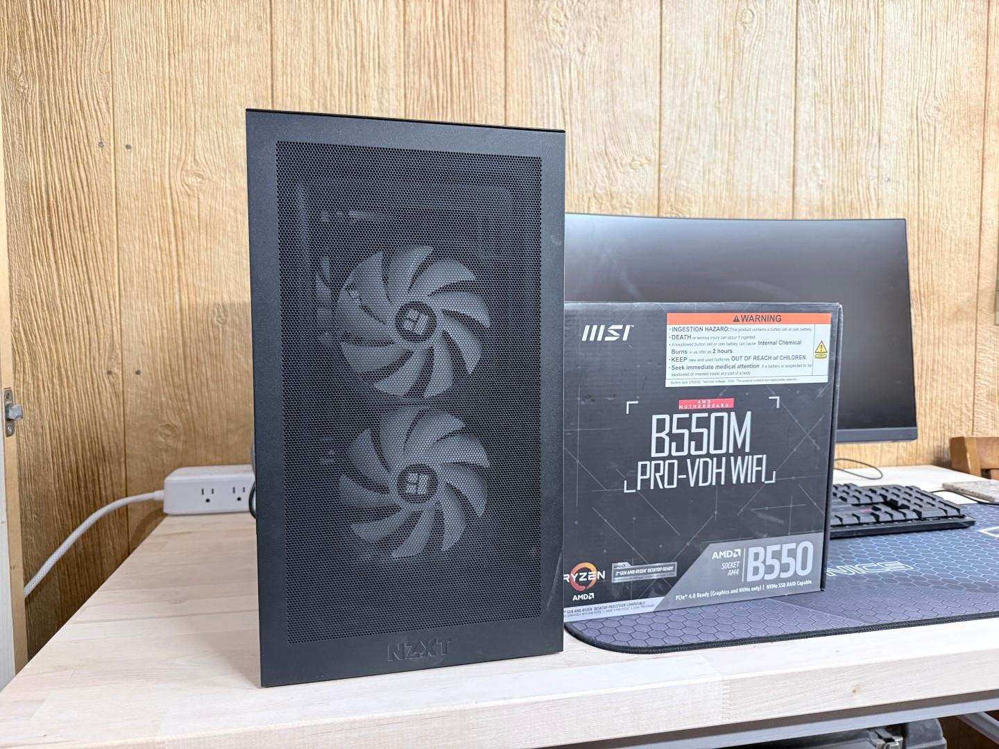 AM4 Ryzen 9 5900x, RX Radeon 7600 8GB, 32GB, 2TB NVME - NEW CASE, RAM, MB, PSU & CPU COOLER