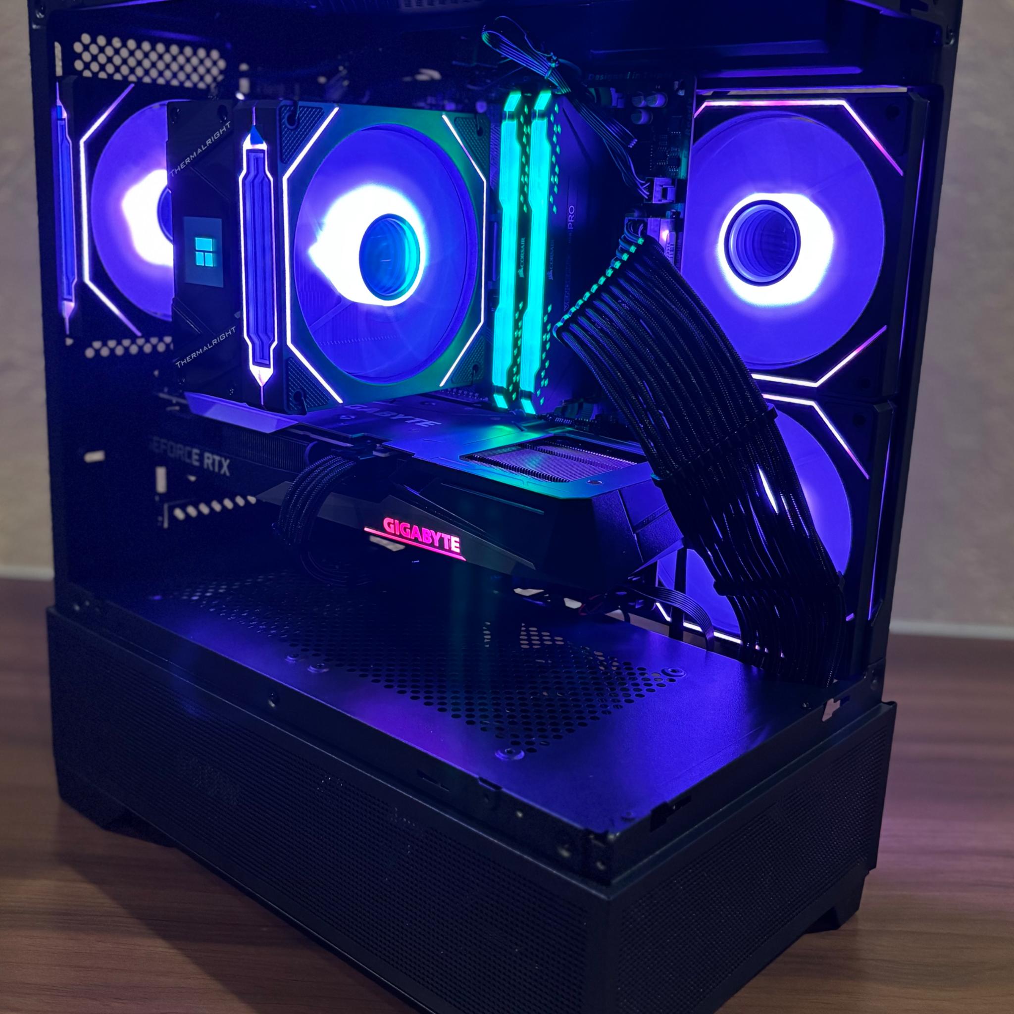 🕷️Gaming PC Ryzen 5 5600x 32GB RAM 1TB SSD RTX 3060 Ti 8GB