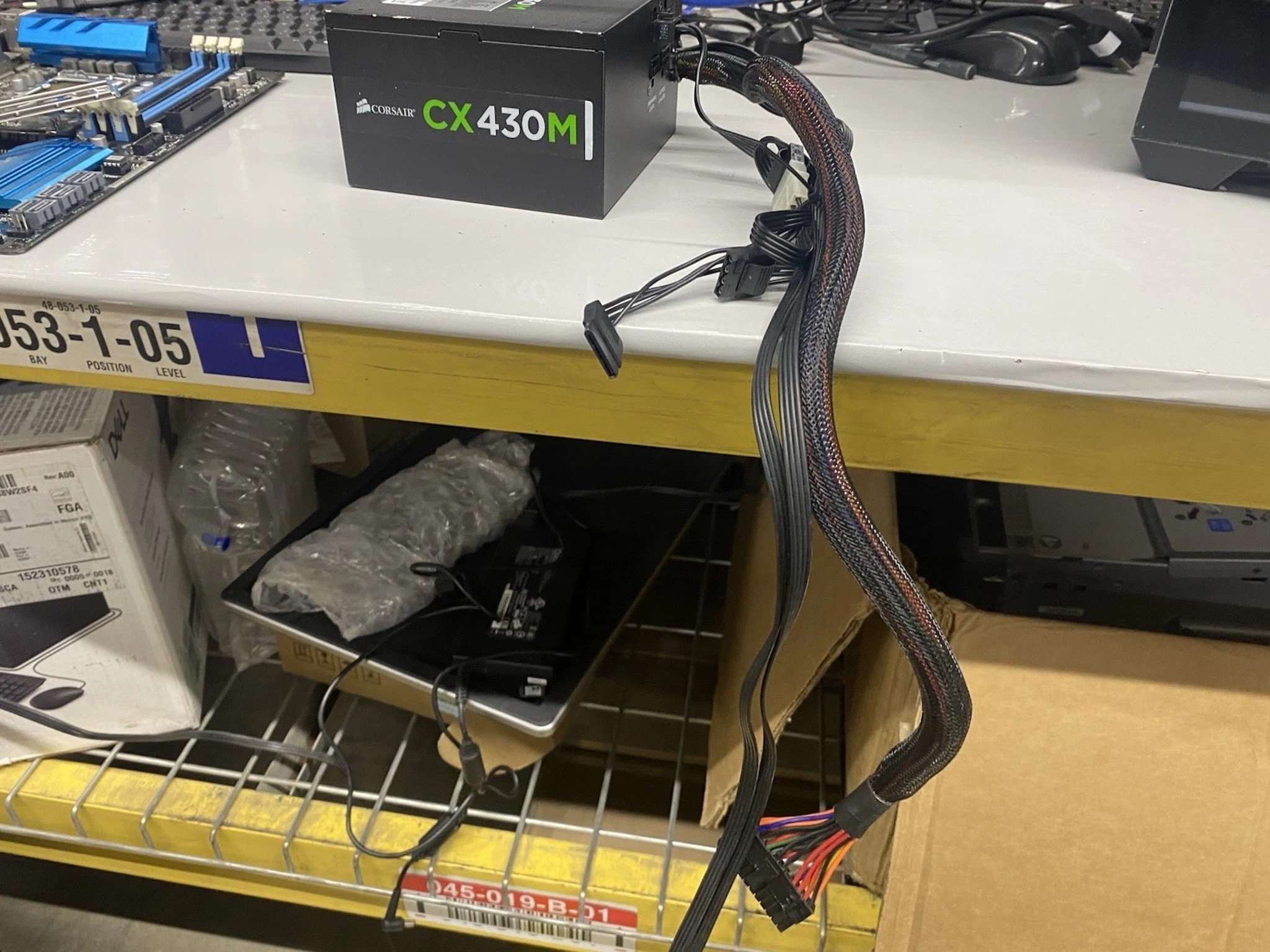Corsair CX430M 430W 80+ Bronze Semi-Modular PSU No PCIe Cable