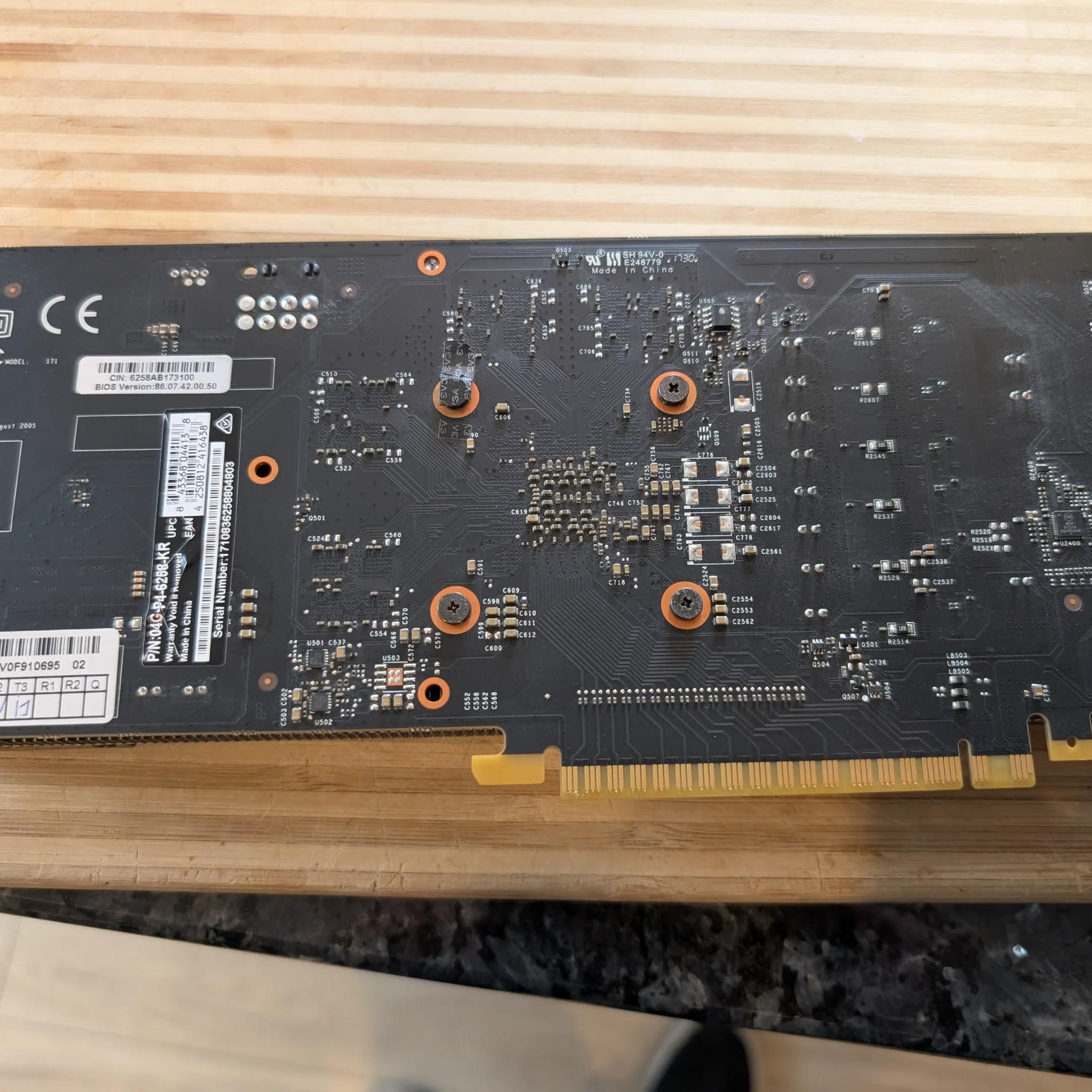 EVGA Geforce GTX 1050 Ti FTW 4GB
