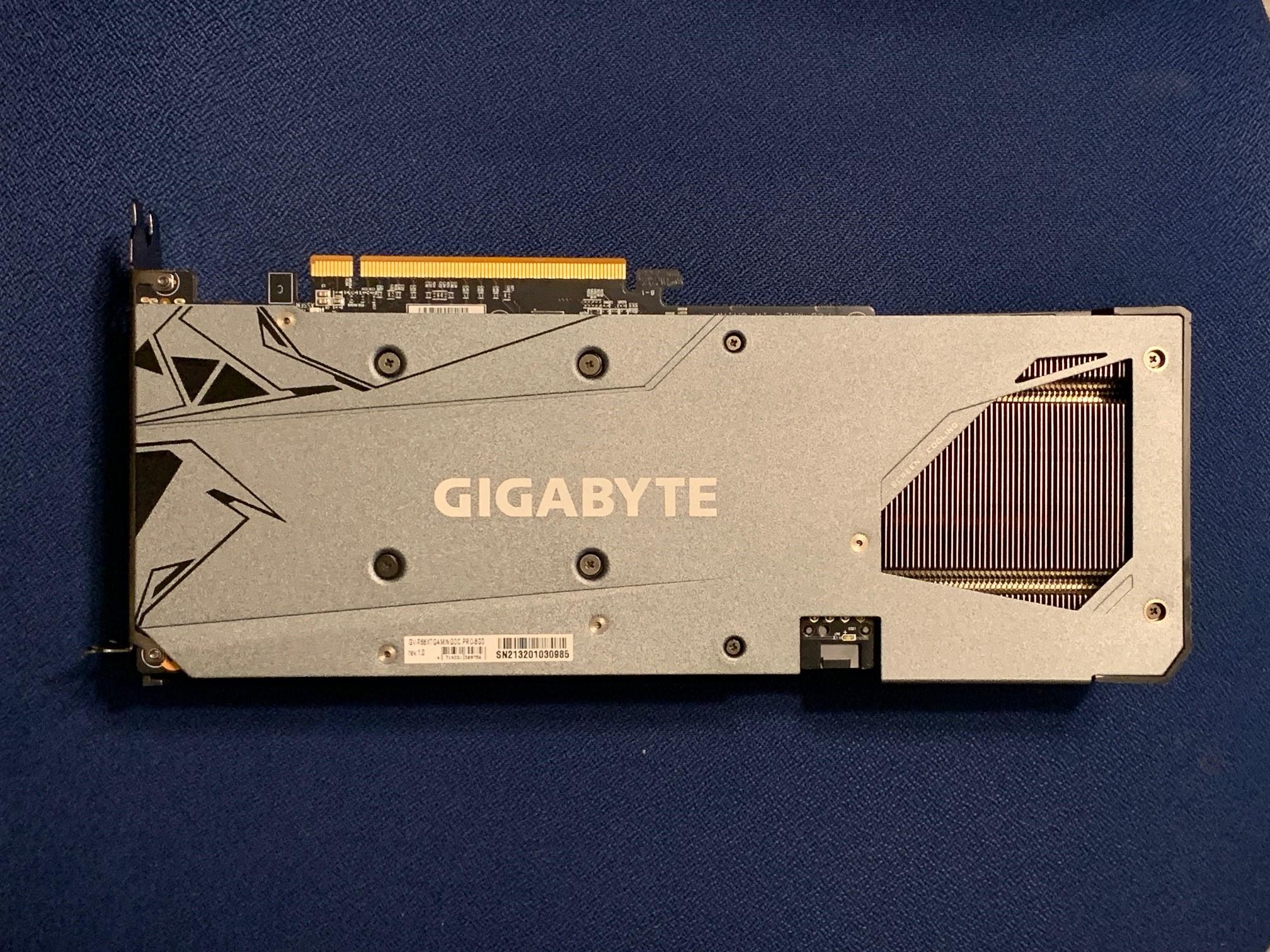 GIGABYTE Radeon RX 6600 XT GAMING OC 8GB GDDR6 Graphics Card, used.