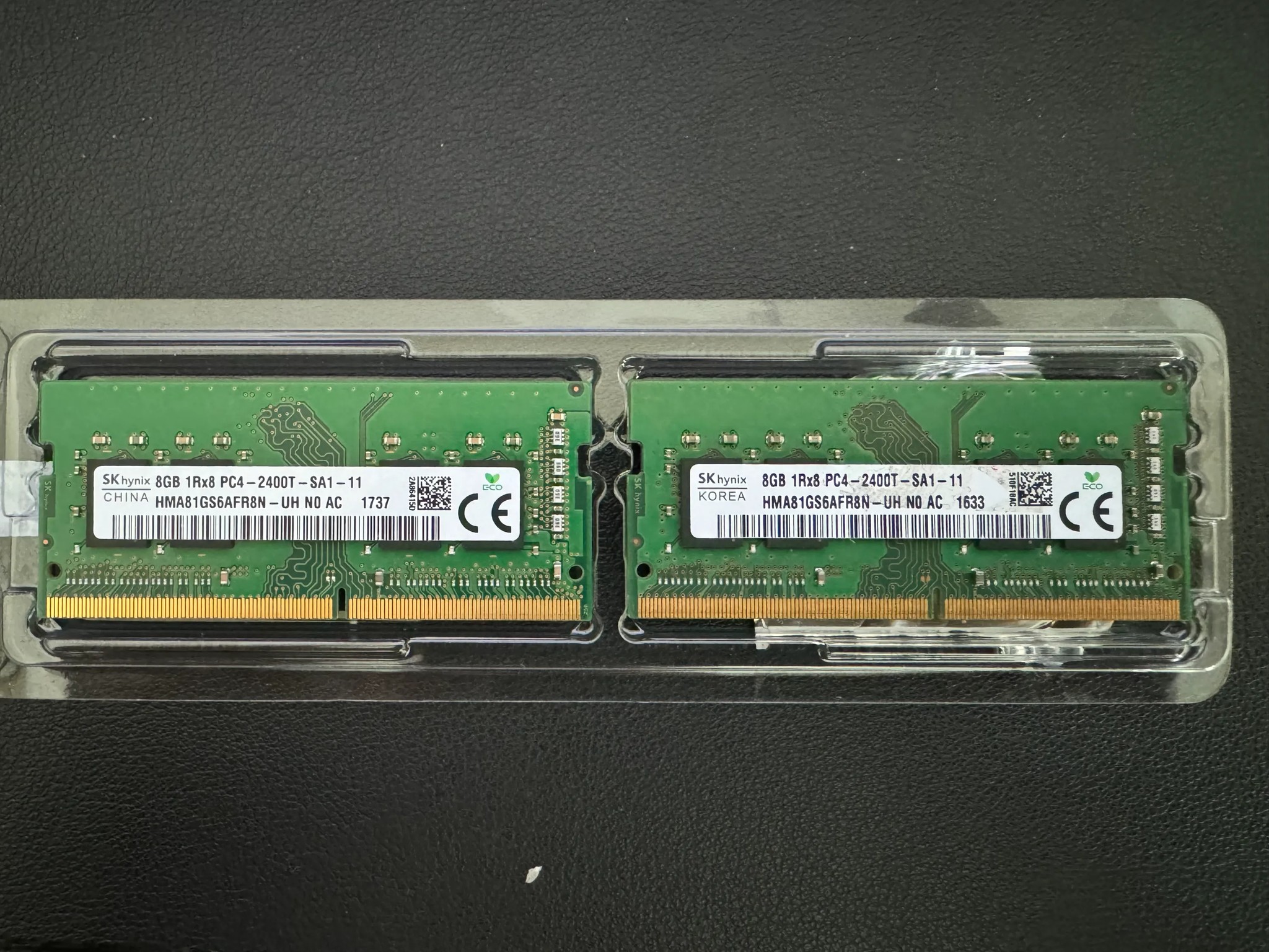 16GB Sodimm DDR4 2400MHz
