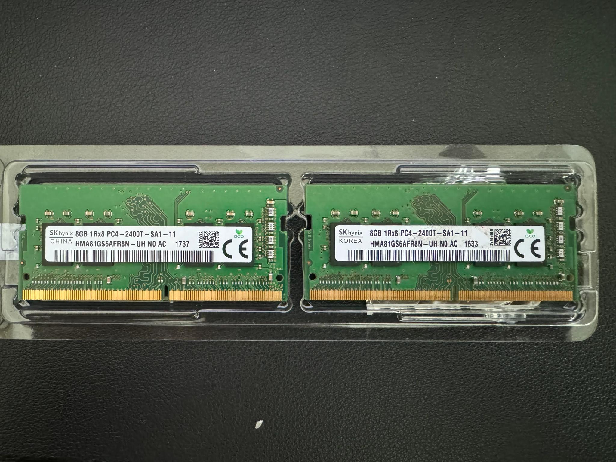 16GB Sodimm DDR4 2400MHz