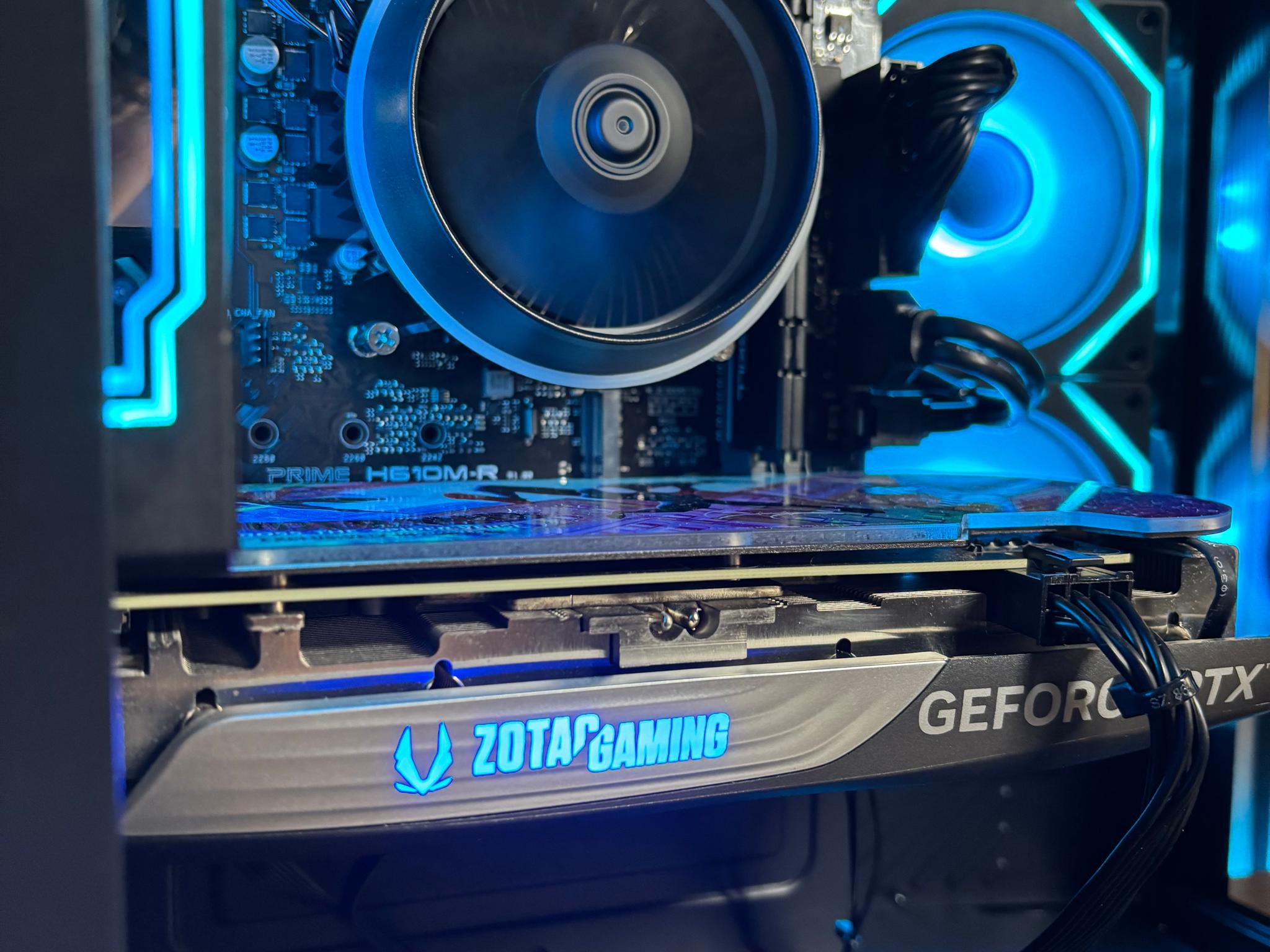 🕷️🩵 SPIDER-MAN RTX 4060TI LIMITED EDITION | 16GB DDR5 RAM | GAMING PC