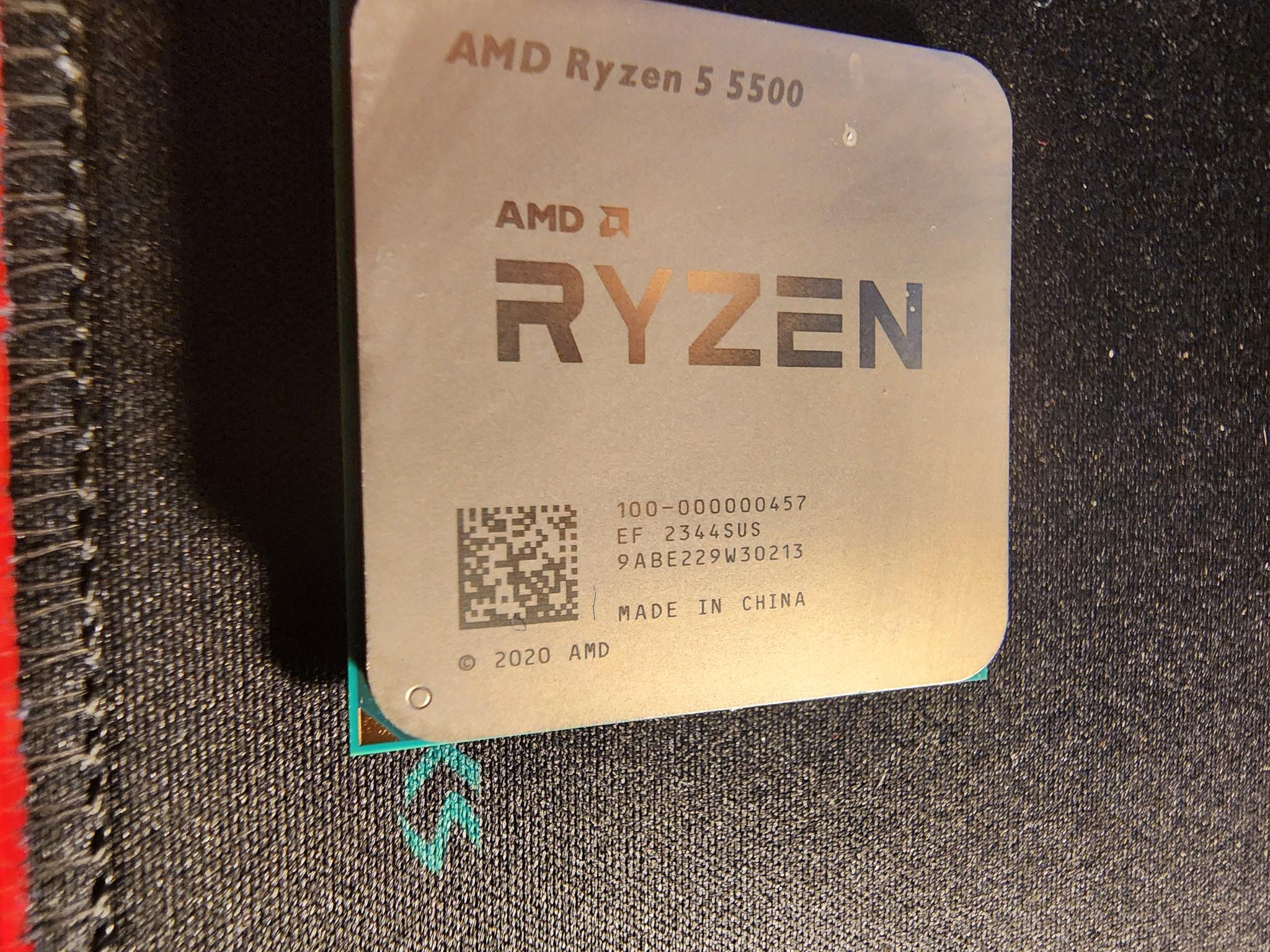 AMD Ryzen 5 5500