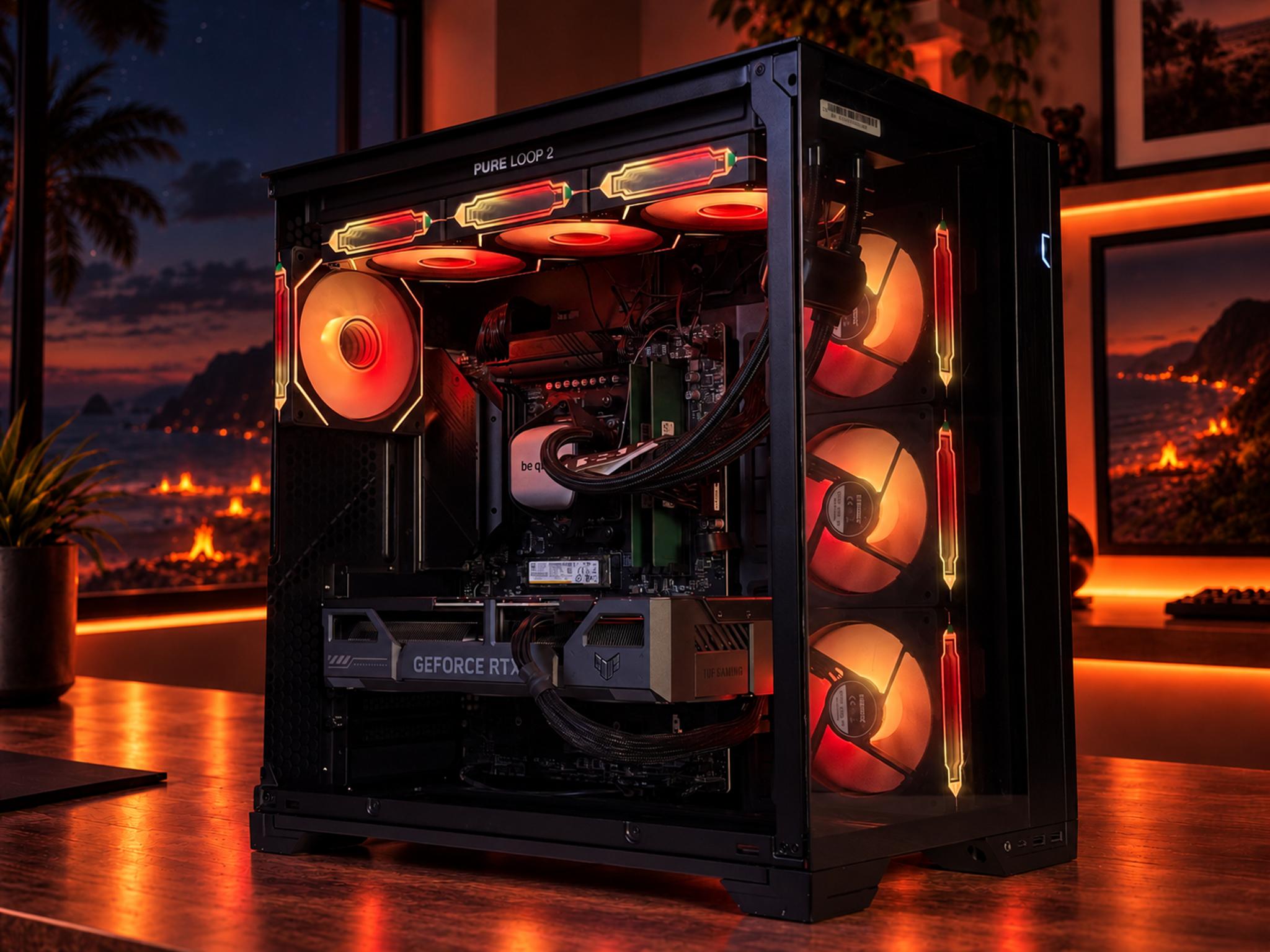 🔥FLAME Gaming PC | RTX 5060 TI 16GB | Ryzen 7 7700X | 16GB DDR5 | 512GB NVME | WIFI+BT | FREE SHIP