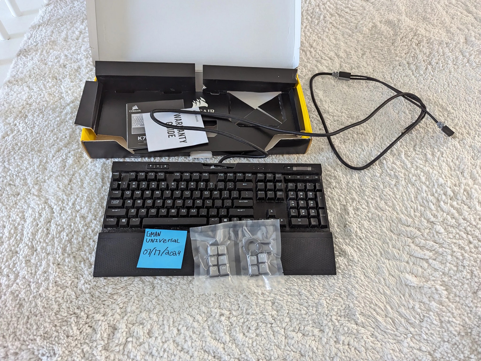 Corsair K70 RGB MK.2 Mechanical Gaming Keyboard