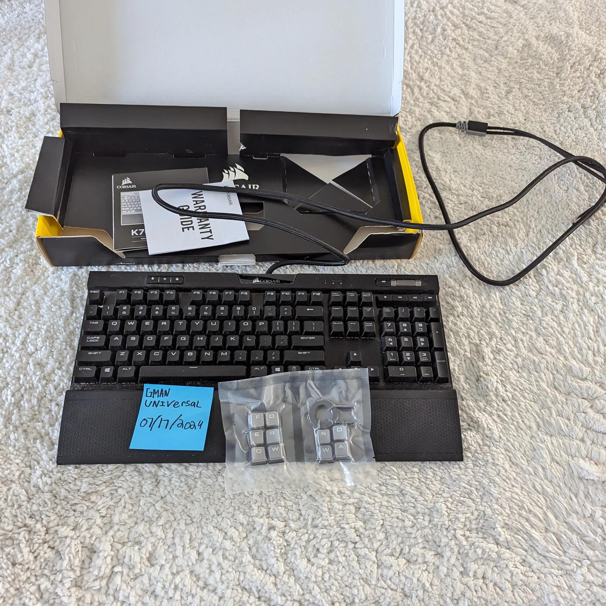 Corsair K70 RGB MK.2 Mechanical Gaming Keyboard
