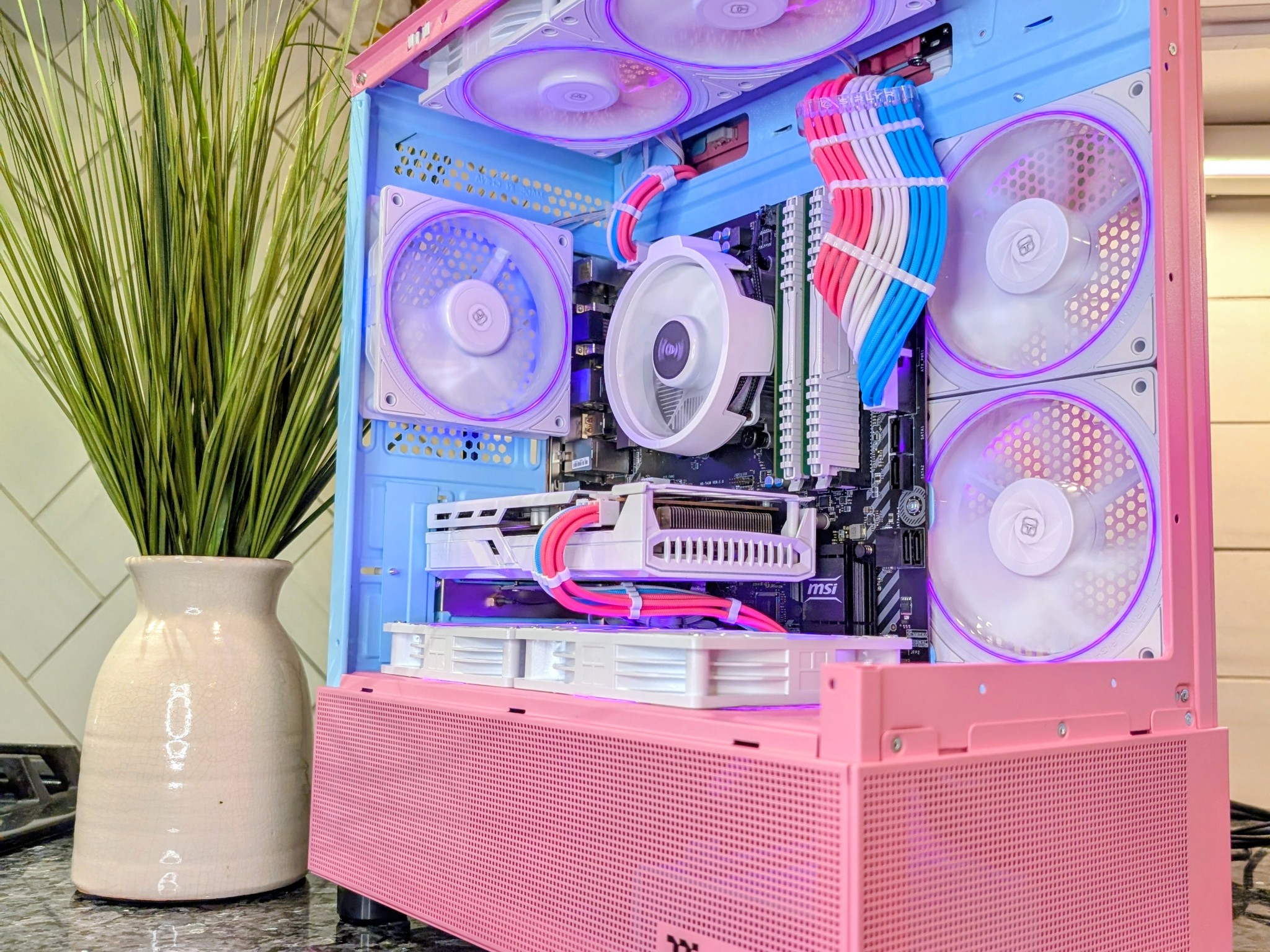 Gaming PC 🍭SUGAR RUSH⚡ AMD RYZEN RADEON