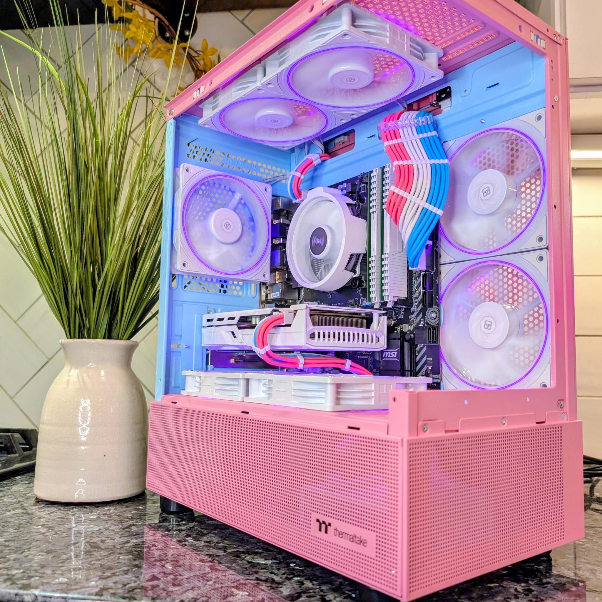 Gaming PC 🍭SUGAR RUSH⚡ AMD RYZEN RADEON