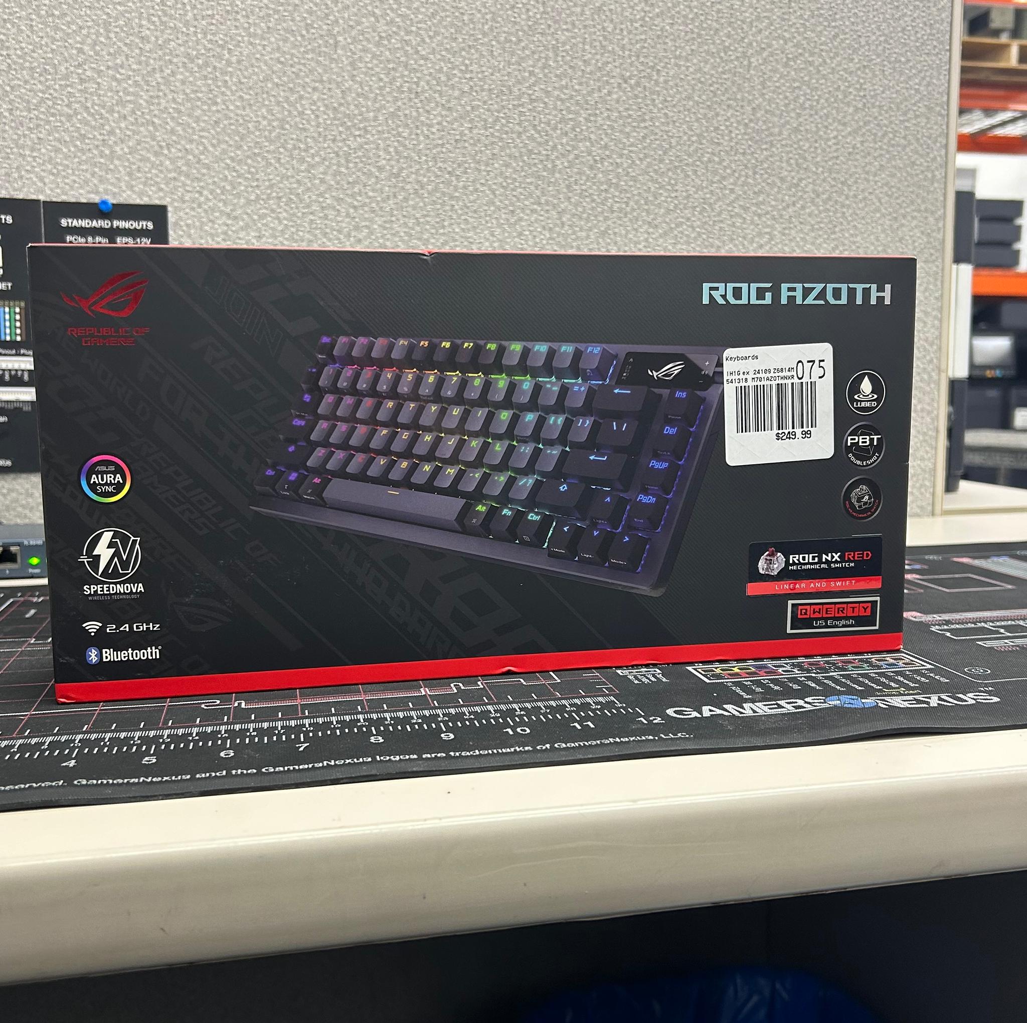 *SALE* Asus ROG Azoth 75% Gaming Keyboard (NX RED)