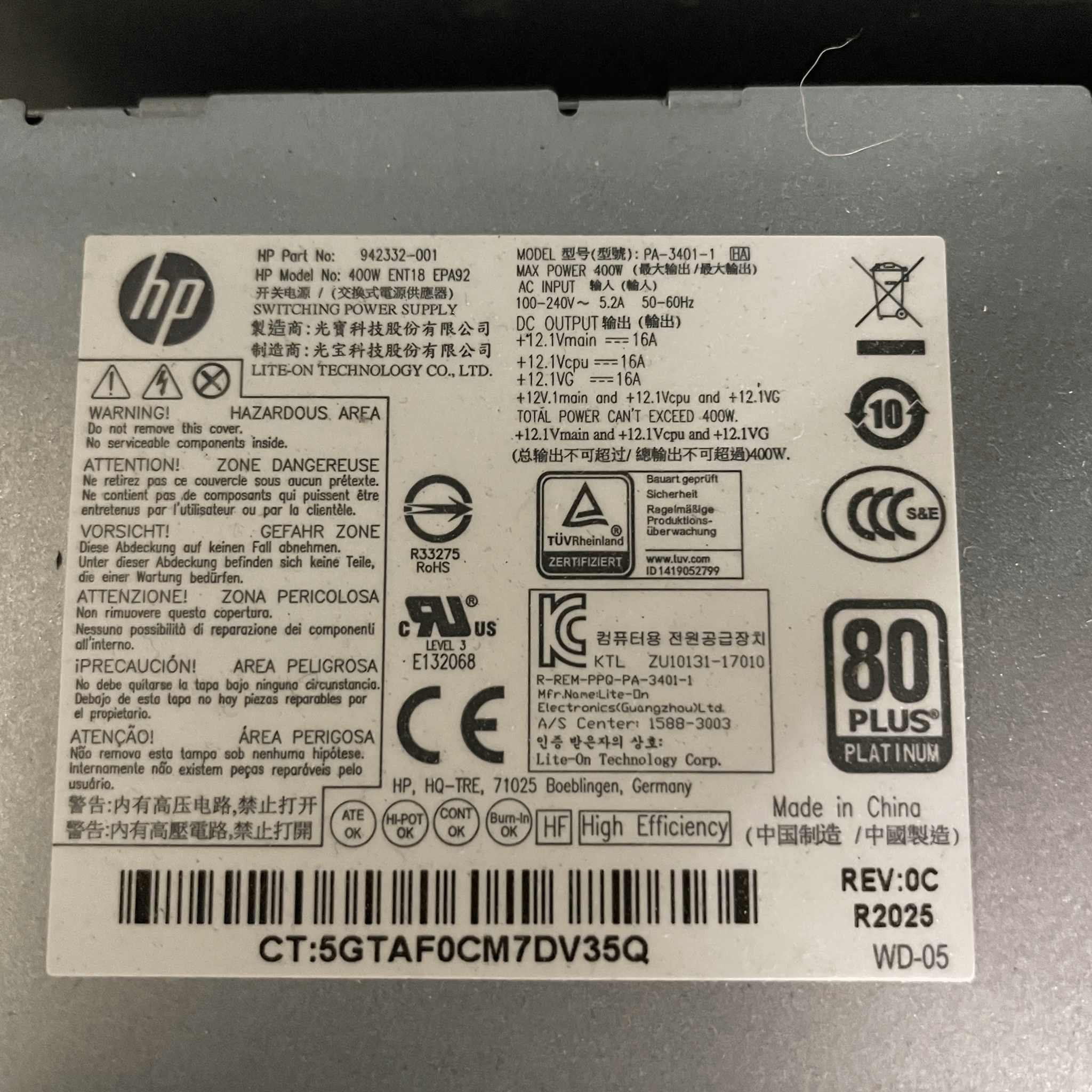 AM4 HP Platform with RAM/M2 SSD