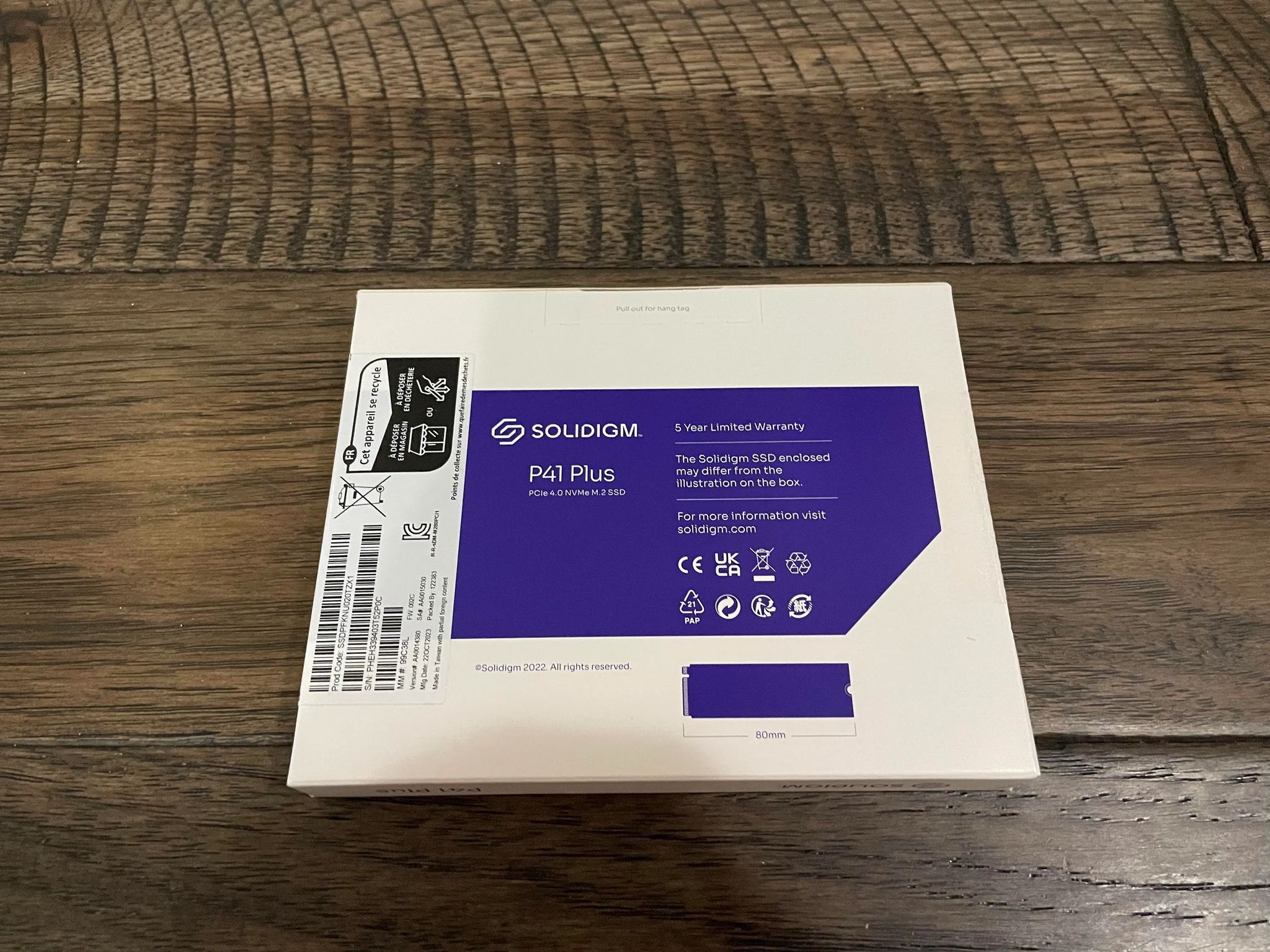 2TB Solidigm P41 Plus M.2 2280 NVMe SSD (NEW)