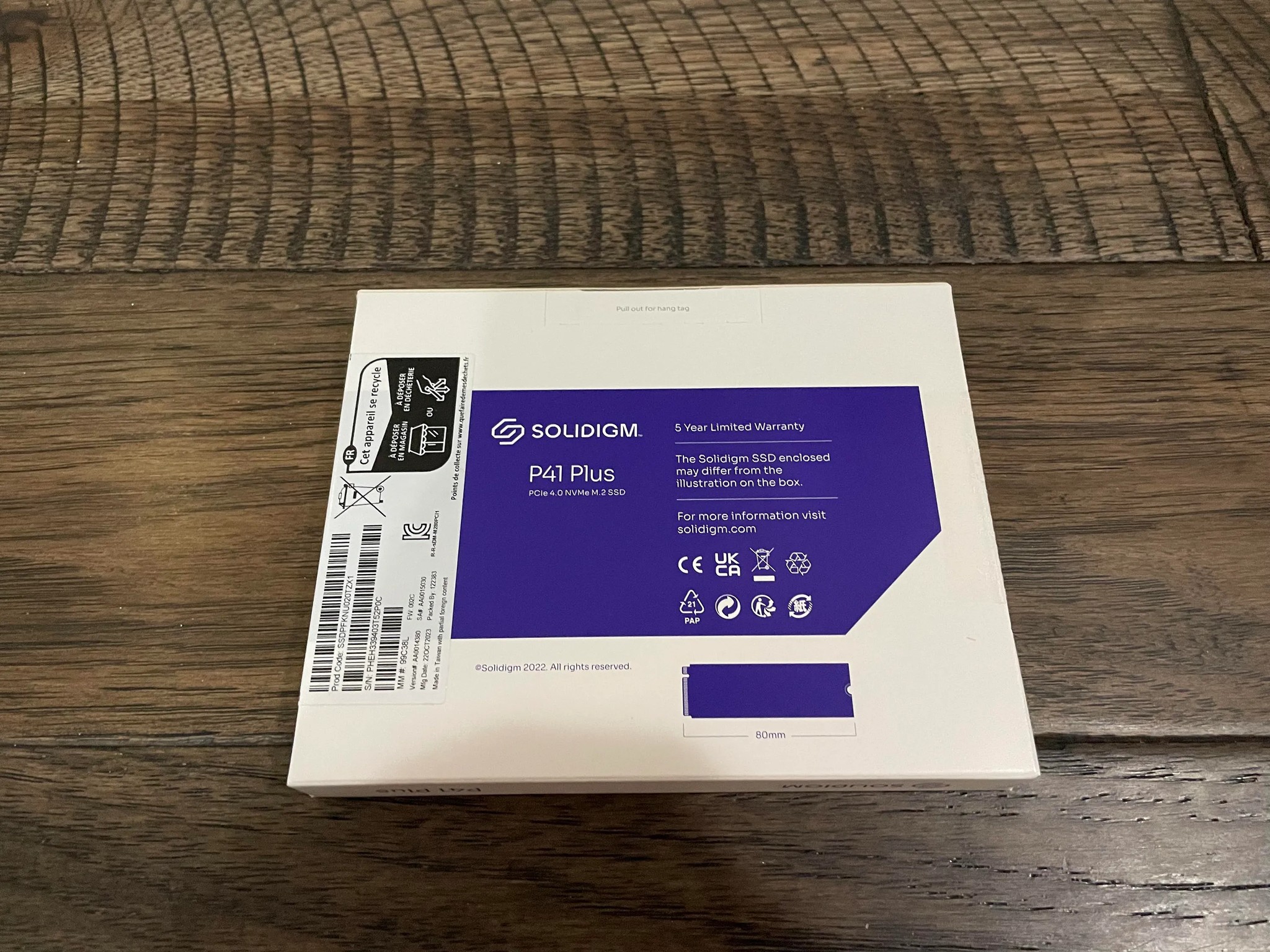 2TB Solidigm P41 Plus M.2 2280 NVMe SSD (NEW)