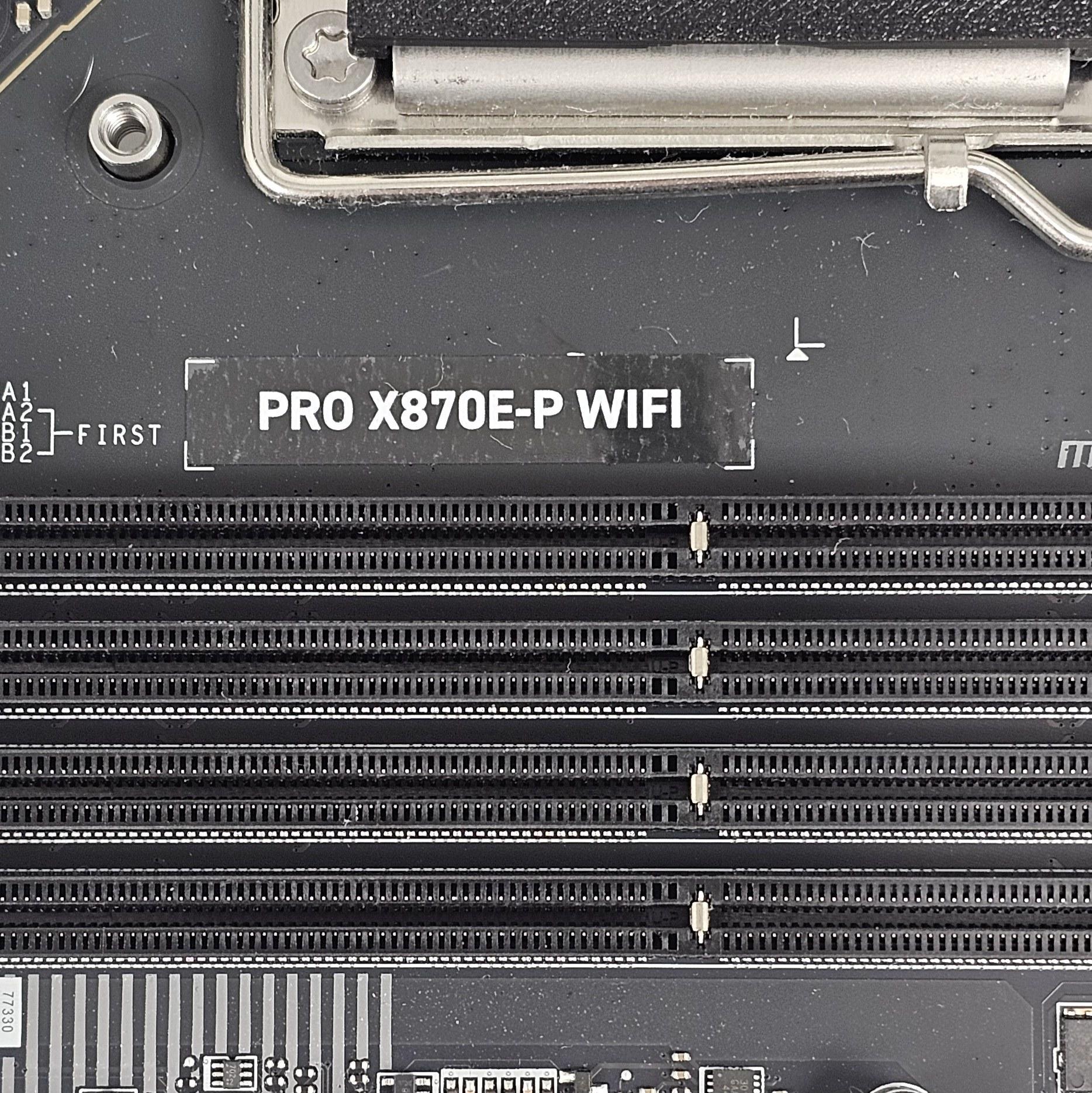 MSI PRO X870E-P WIFI AMD AM5 DDR5 ATX Motherboard
