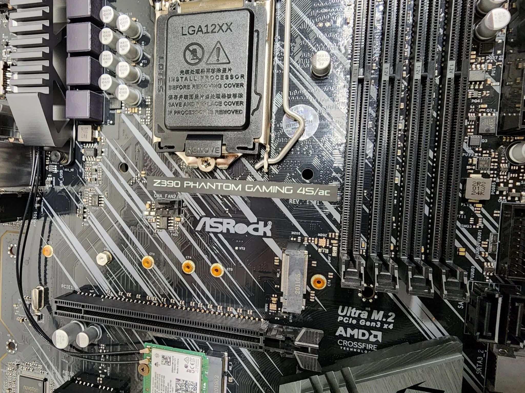 UPDATED BIOS ASROCK Z390 PHANTOM GAMING 4S/AC WIFI DDR4 LGA1151 ATX MOTHERBOARD