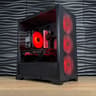 GAMING PC, RYZEN 5 2600X, GTX 1080, 16GB DDR4, WIFI/BT