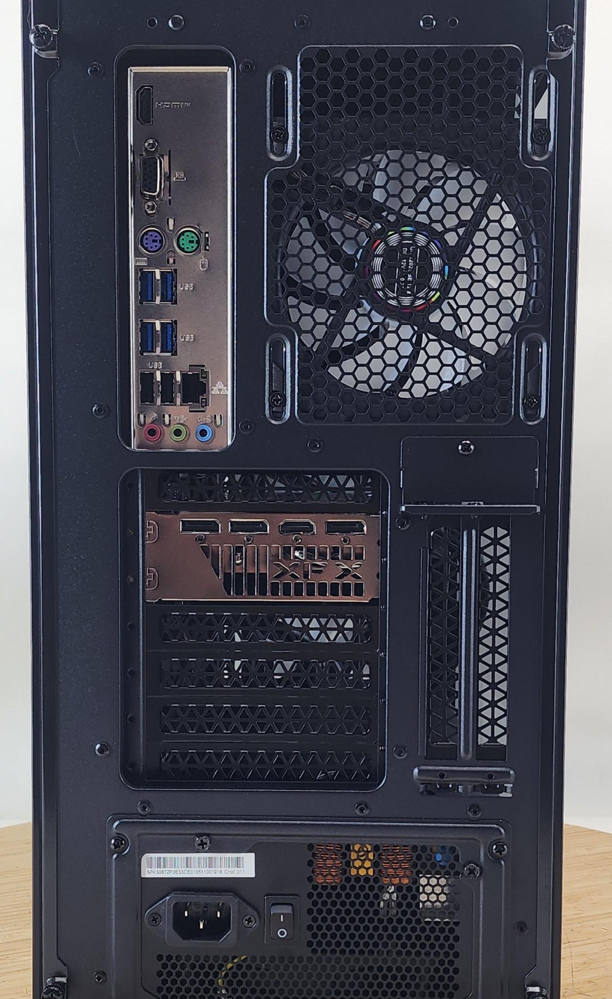 Gaming PC Ryzen 5 9600X 16GB RAM 1TB SSD RX 7600 XT 16GB Windows 11 Computer