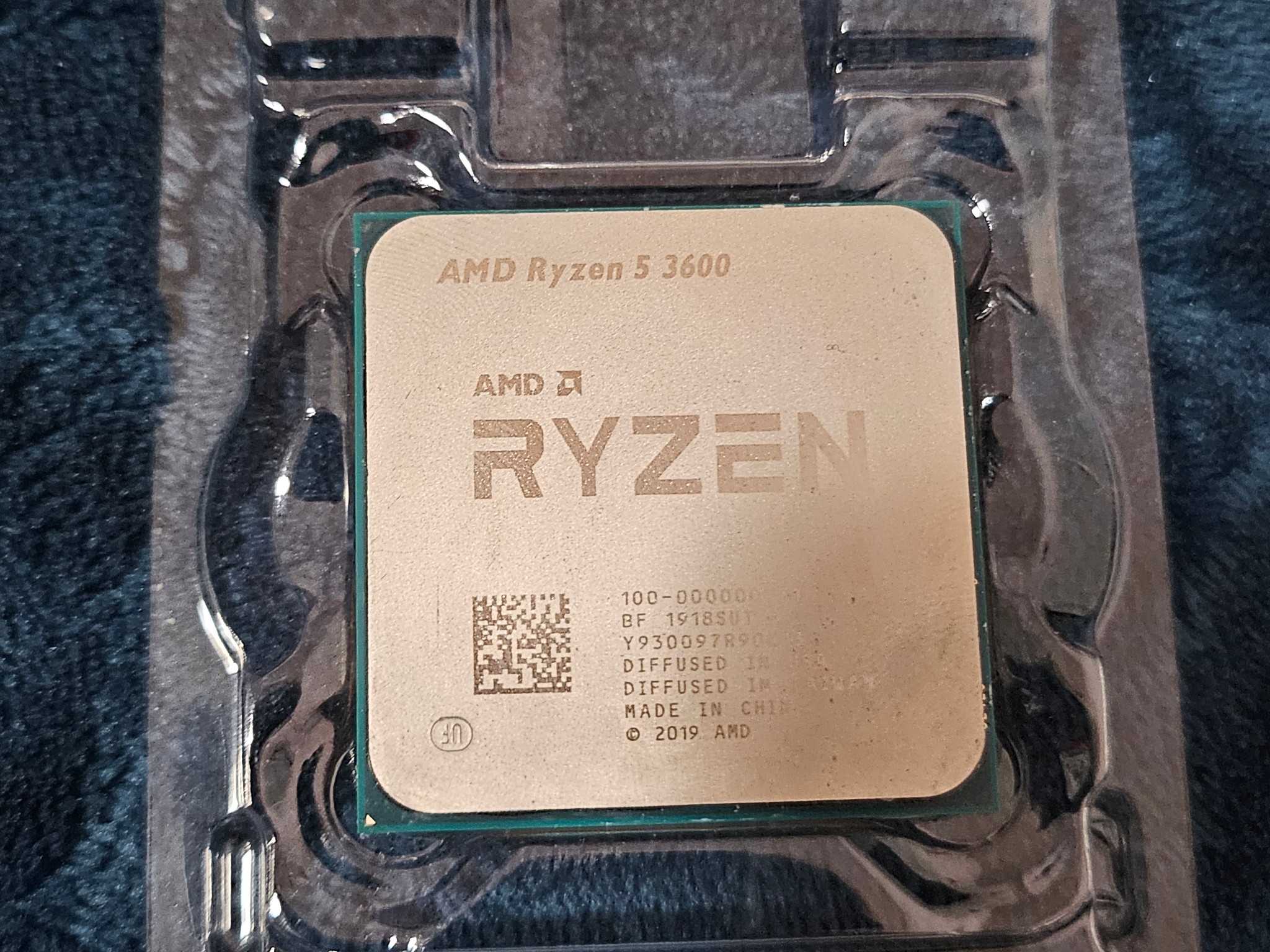 AMD Ryzen 5 3600 6-Core 12-Thread CPU | Working when pulled| Good Condition