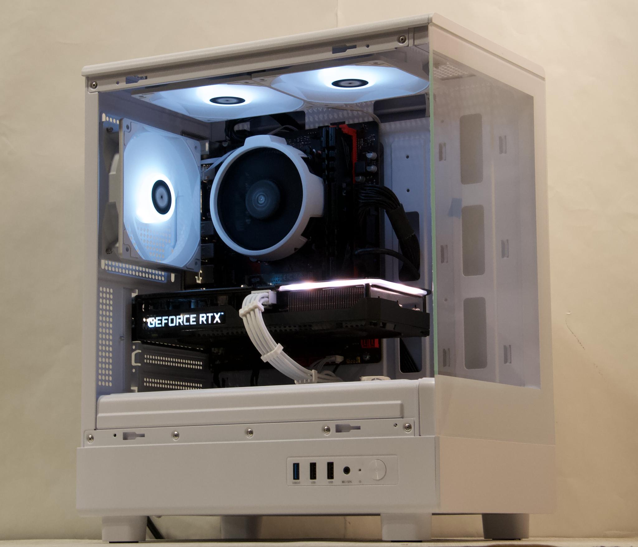 RTX 3070, Ryzen 5 3600, 16GB DDR4, 1TB NVMe SSD, WiFi - Custom Gaming PC