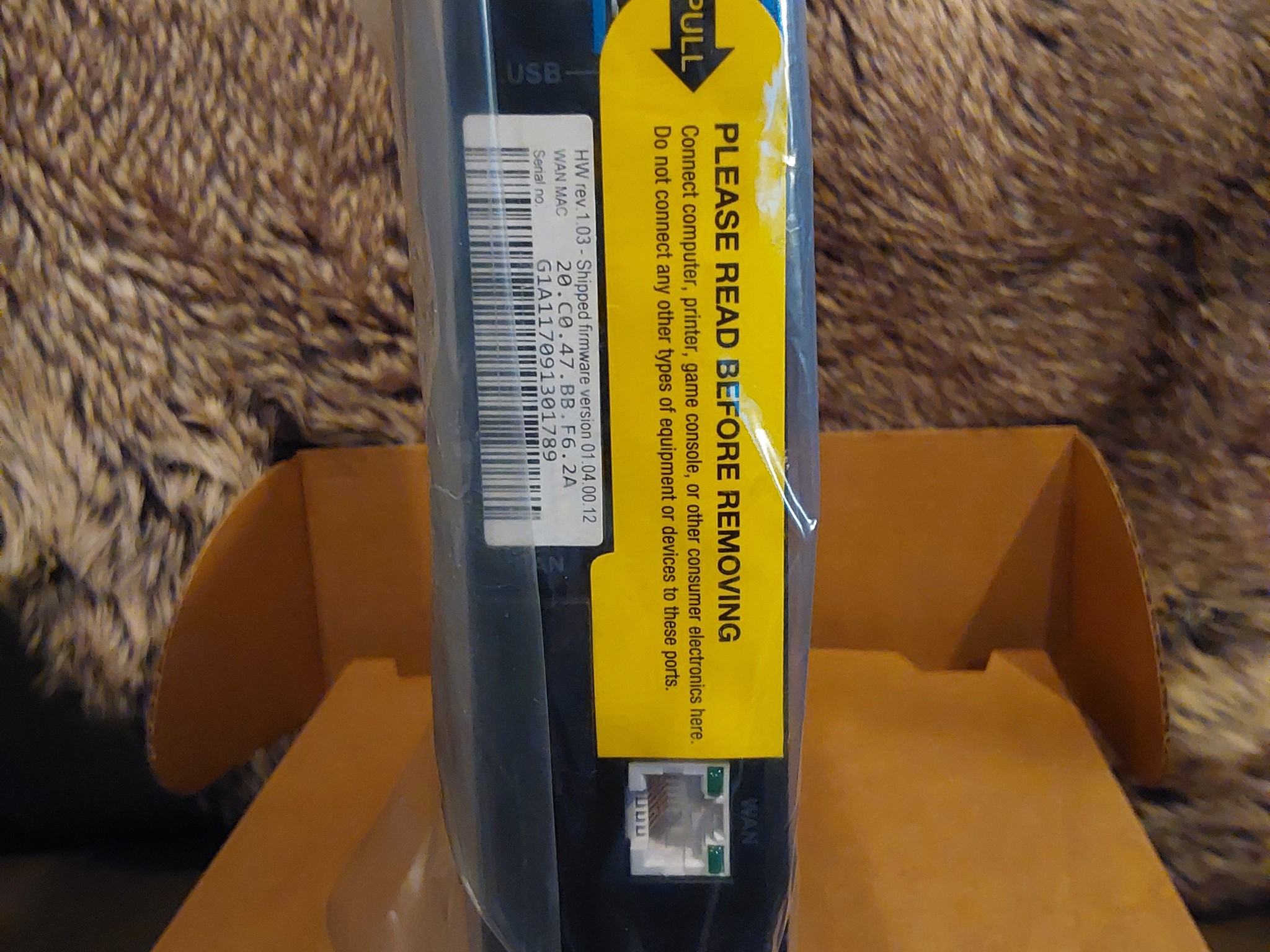 Verizon/Frontier FiOS G1100 Quantum Gateway AC1750 Wireless Dual Band Router-Modem