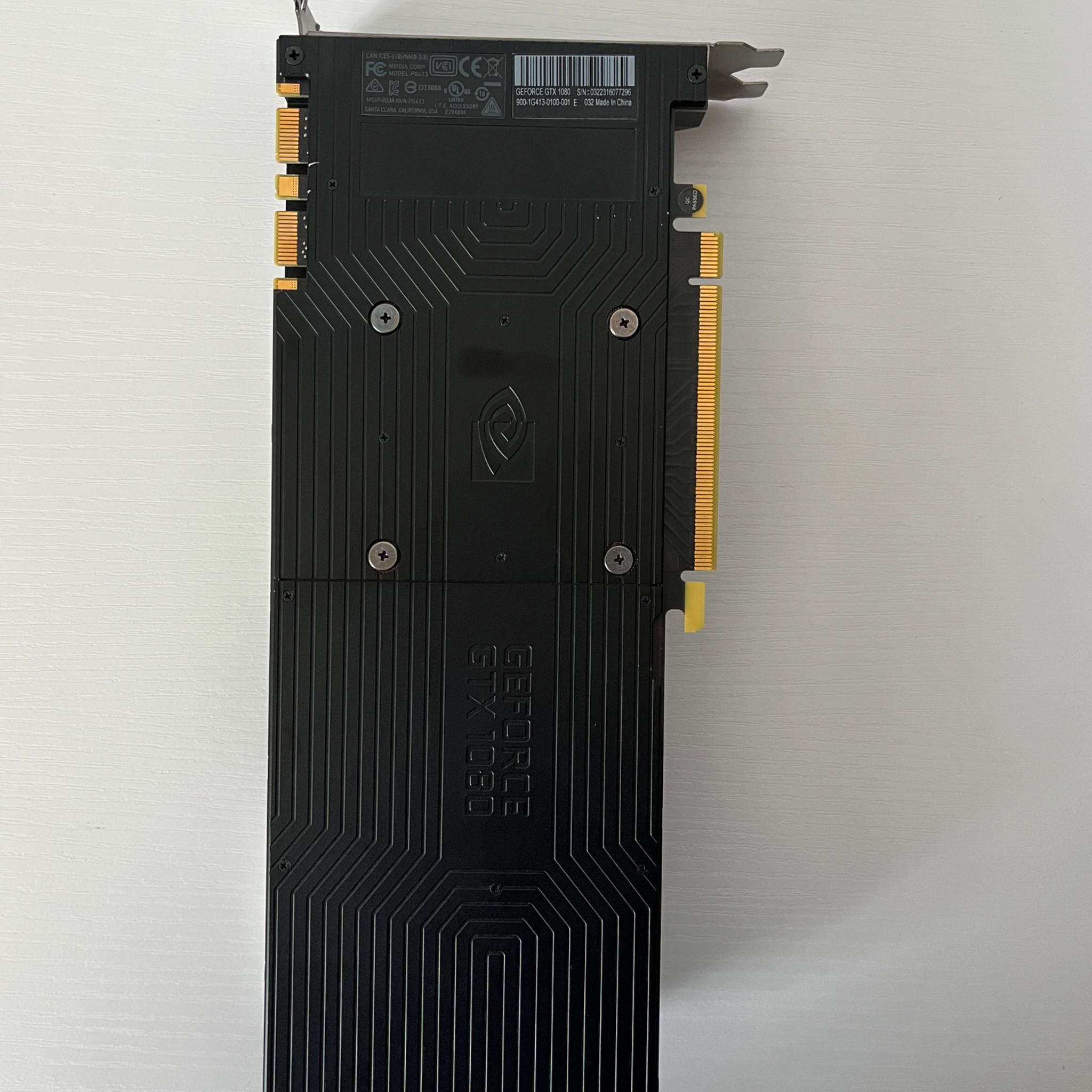 GeForce GTX 1080 8GB Founders Edition