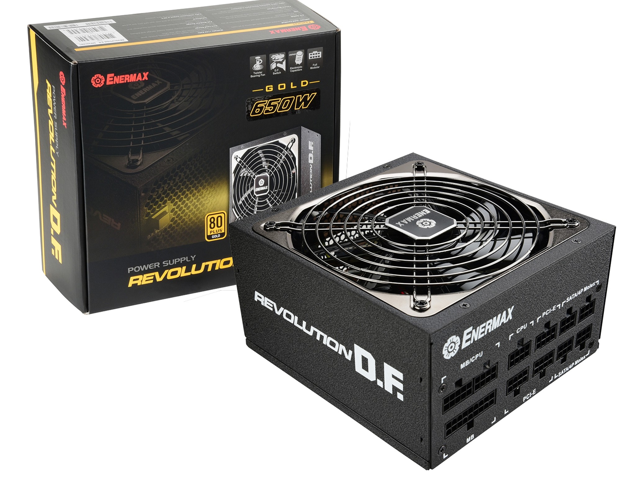 Enermax Revolution D.F 650W 80+ Gold Full Modular Power Supply