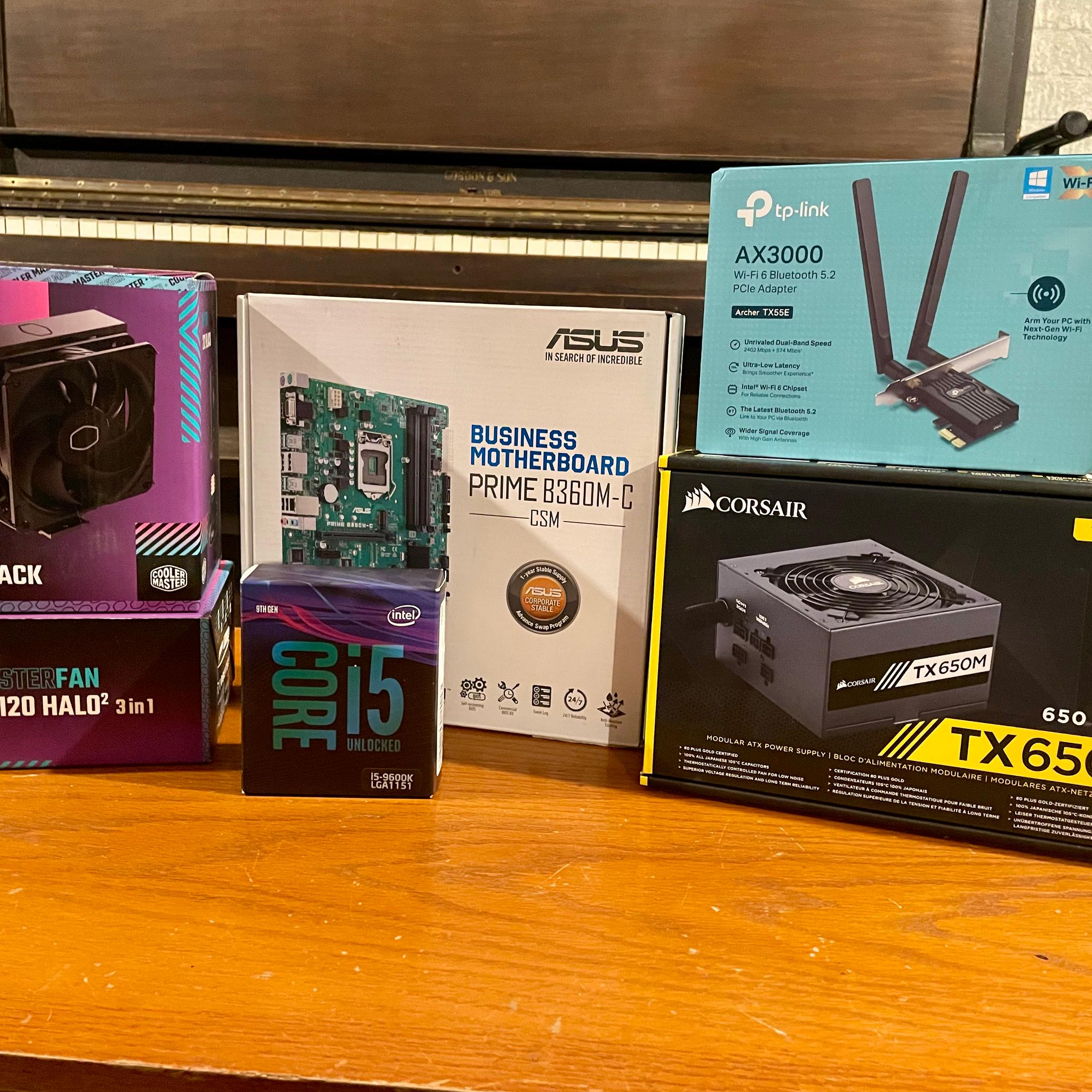 Entry Gaming PC | RTX 3060 12GB | i5-9600K | 16GB RAM | 1TB SSD NVMe | WiFi and Bluetooth