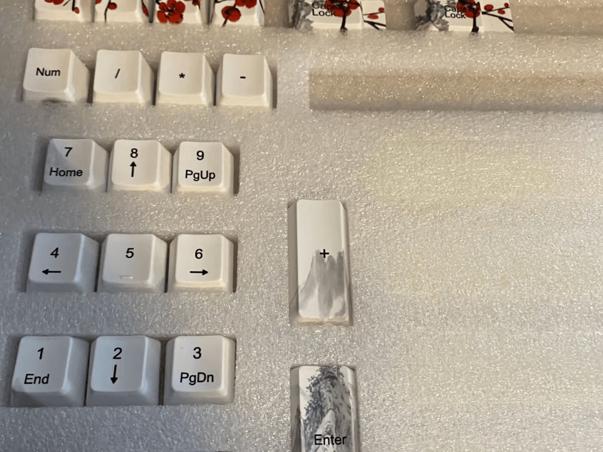Sakura 108 Key Cap Set from Japan