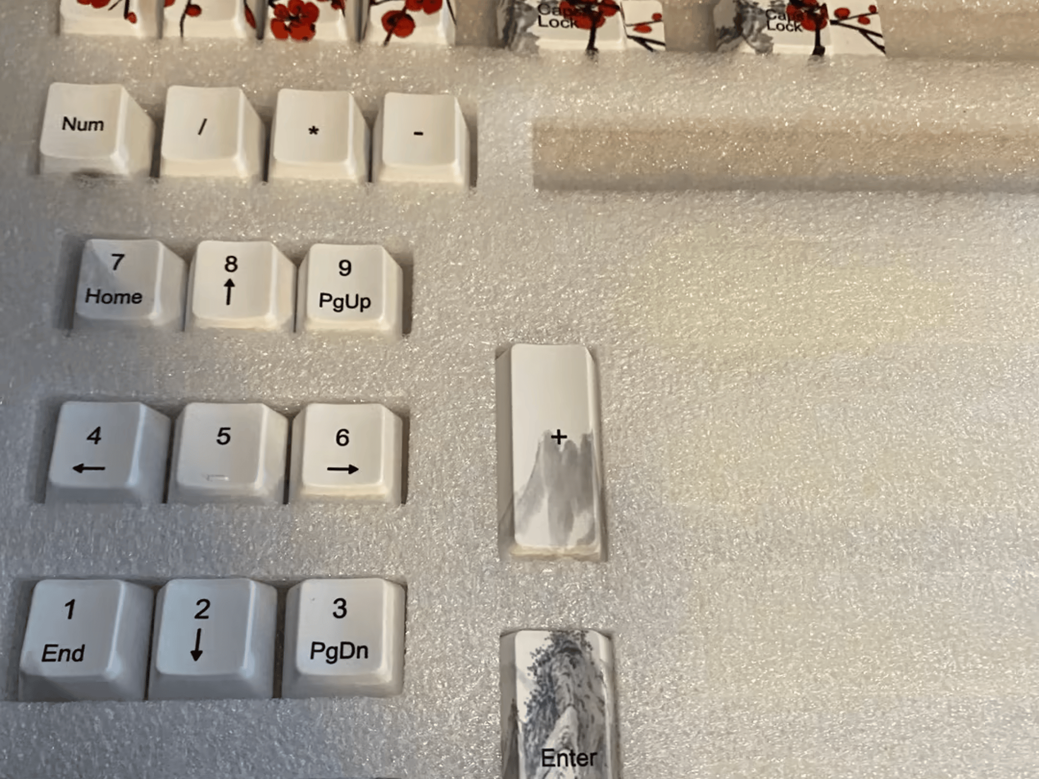 Sakura 108 Key Cap Set from Japan