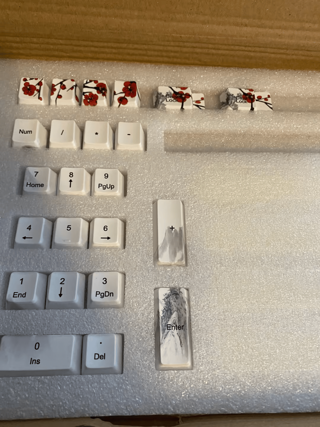 Sakura 108 Key Cap Set from Japan