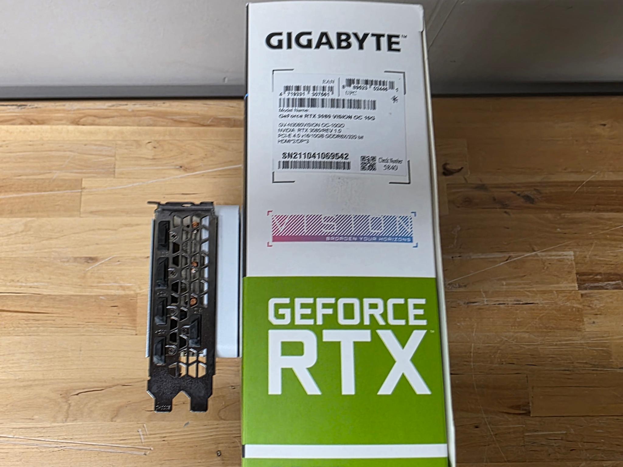 Gigabyte Vision OC White RTX 3080 (10GB)
