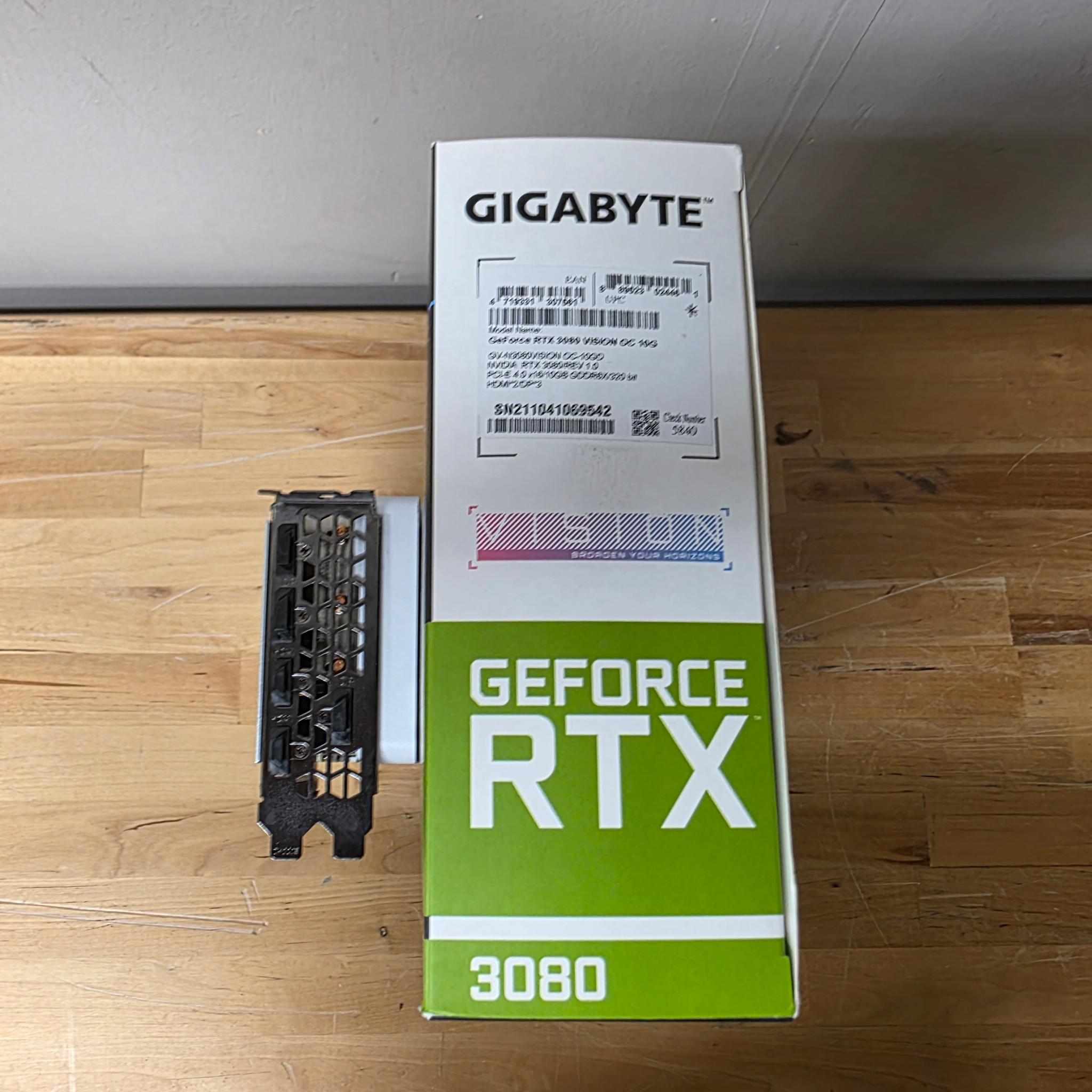 Gigabyte Vision OC White RTX 3080 (10GB)