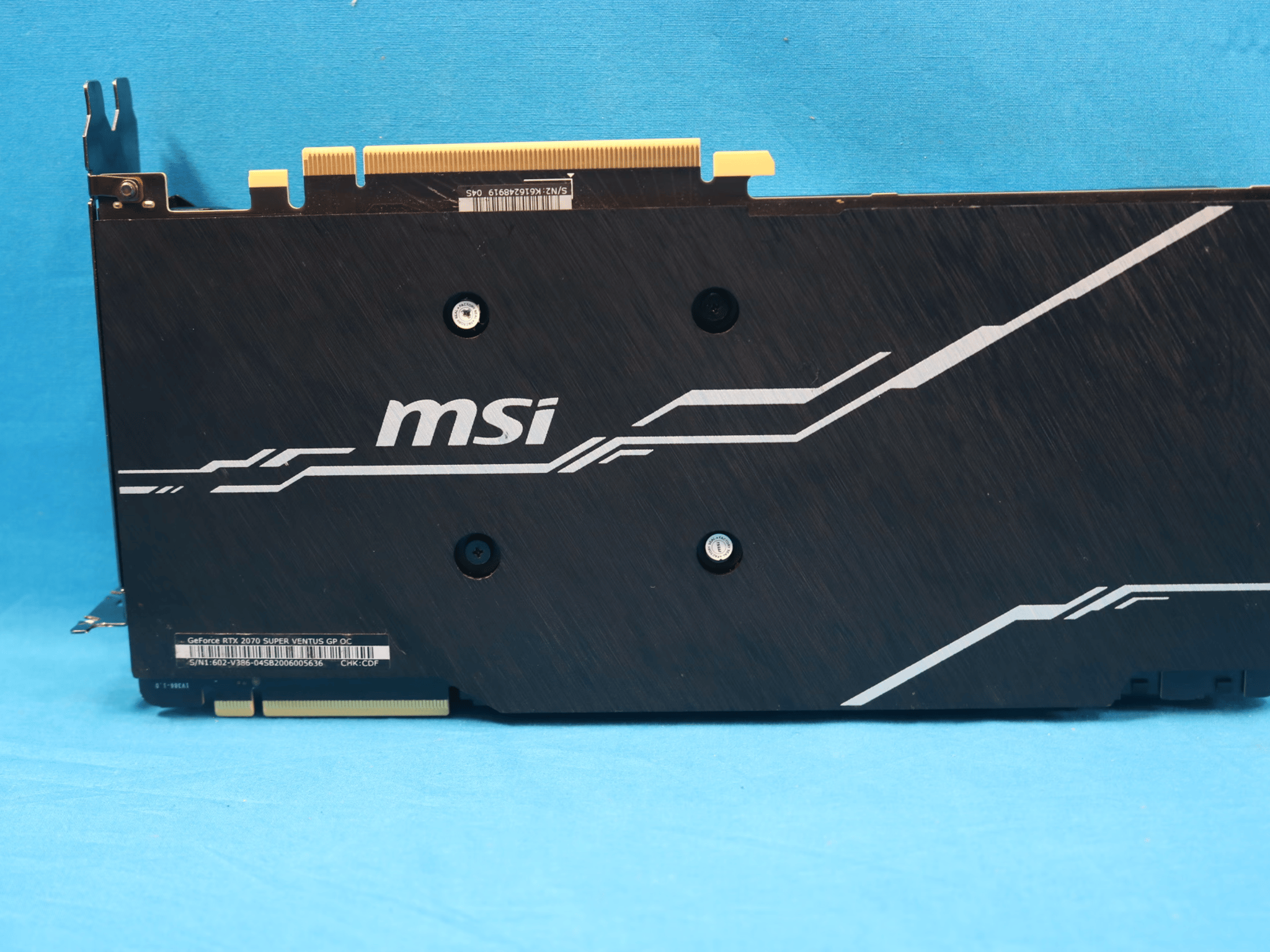 *Open Box* MSI NVIDIA GeForce RTX 2070 SUPER VENTUS GP OC 8GB GDDR6 Desktop GPU MS-V386 VER: 1.0