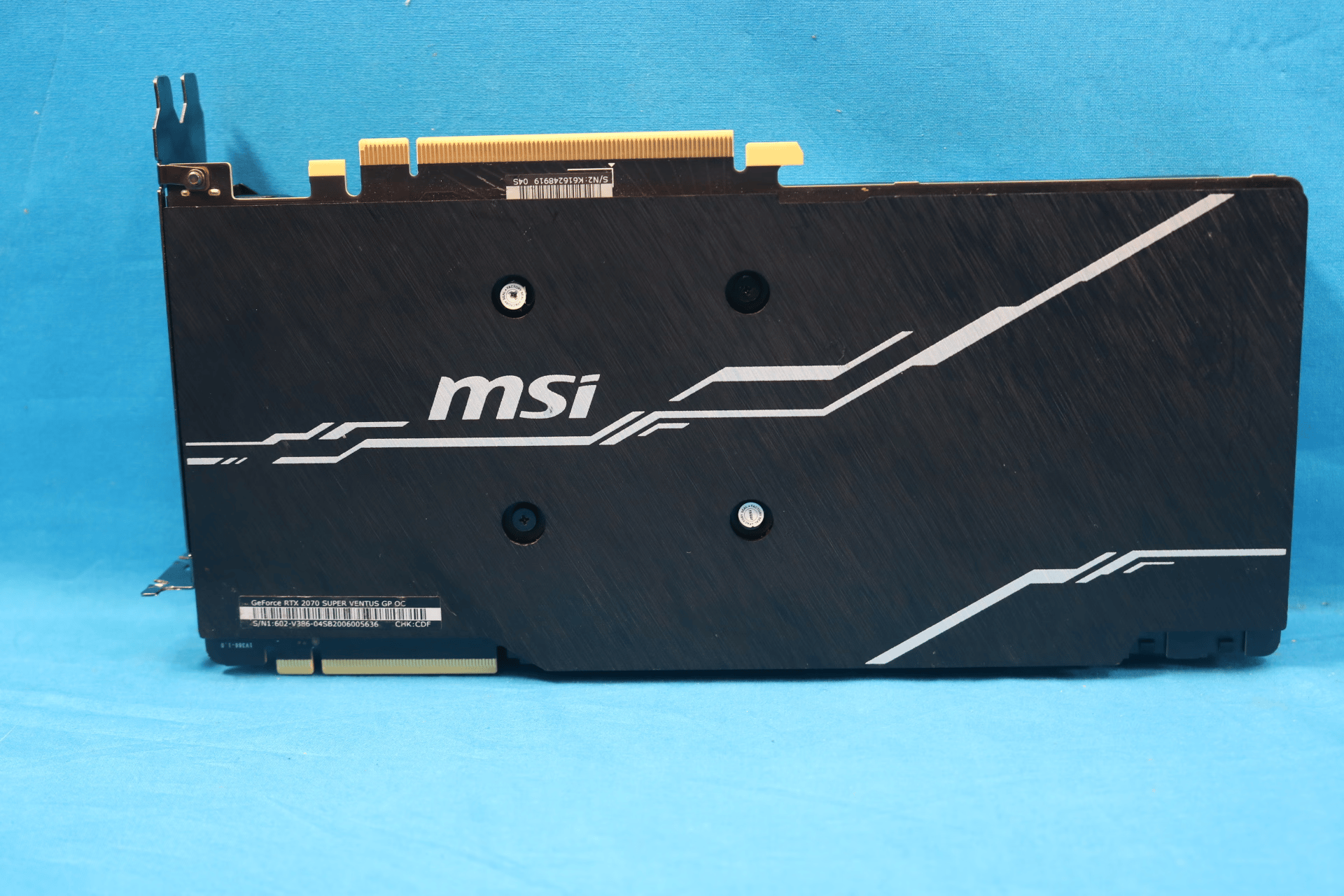 *Open Box* MSI NVIDIA GeForce RTX 2070 SUPER VENTUS GP OC 8GB GDDR6 Desktop GPU MS-V386 VER: 1.0