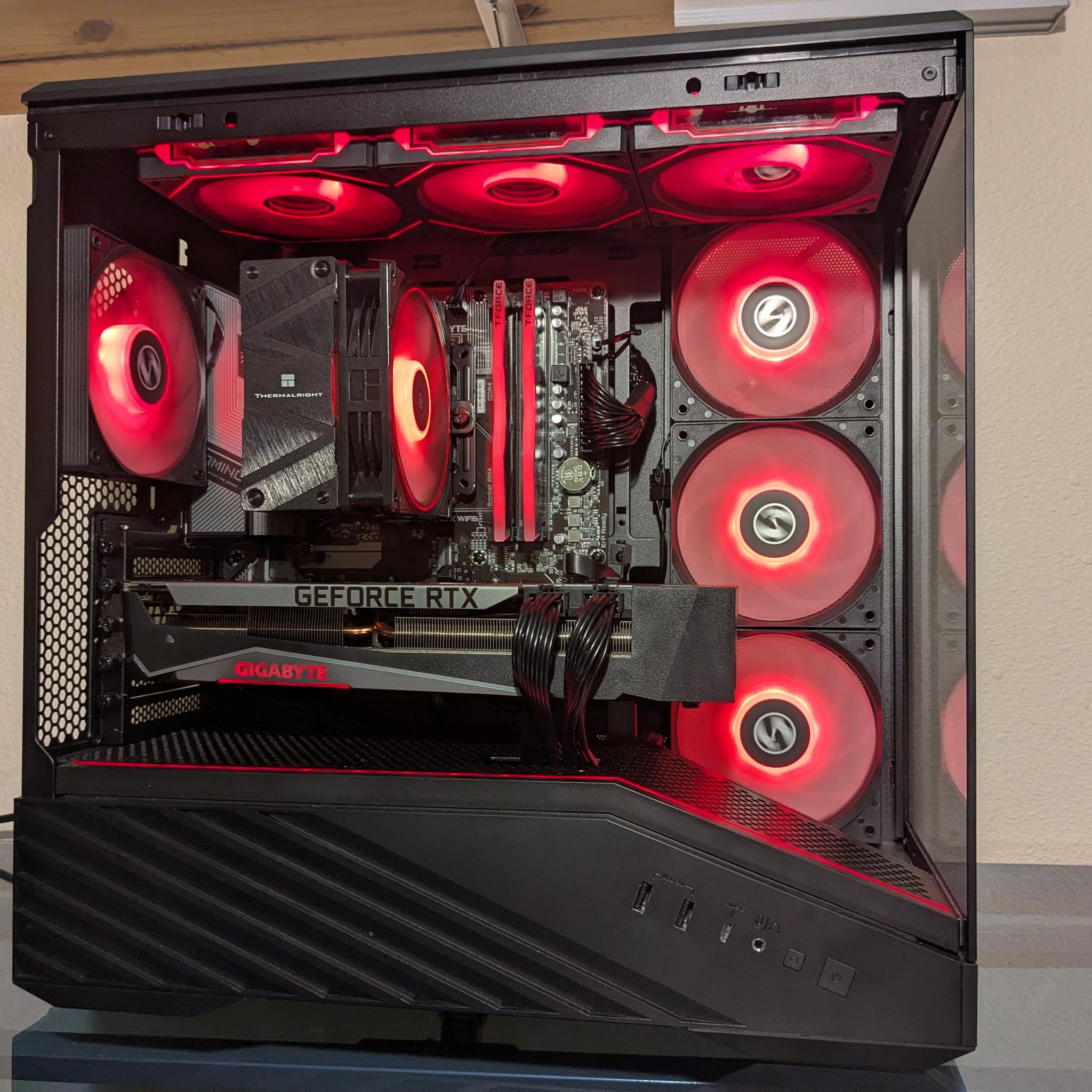RTX 3070 TI & Ryzen 7 5700G - "The Obsidian 5 v2 1440p Gaming PC" 16gb RAM -  1tb NVME - 750w PSU