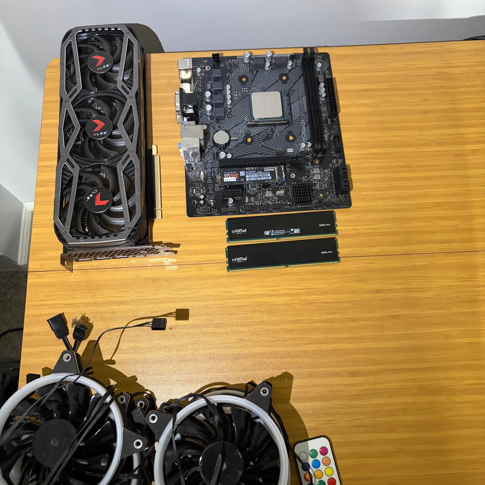 GeForce RTX 3070 Custom Gaming PC - Ryzen 7 5700X, 32GB RAM, 1TB NVMe SSD