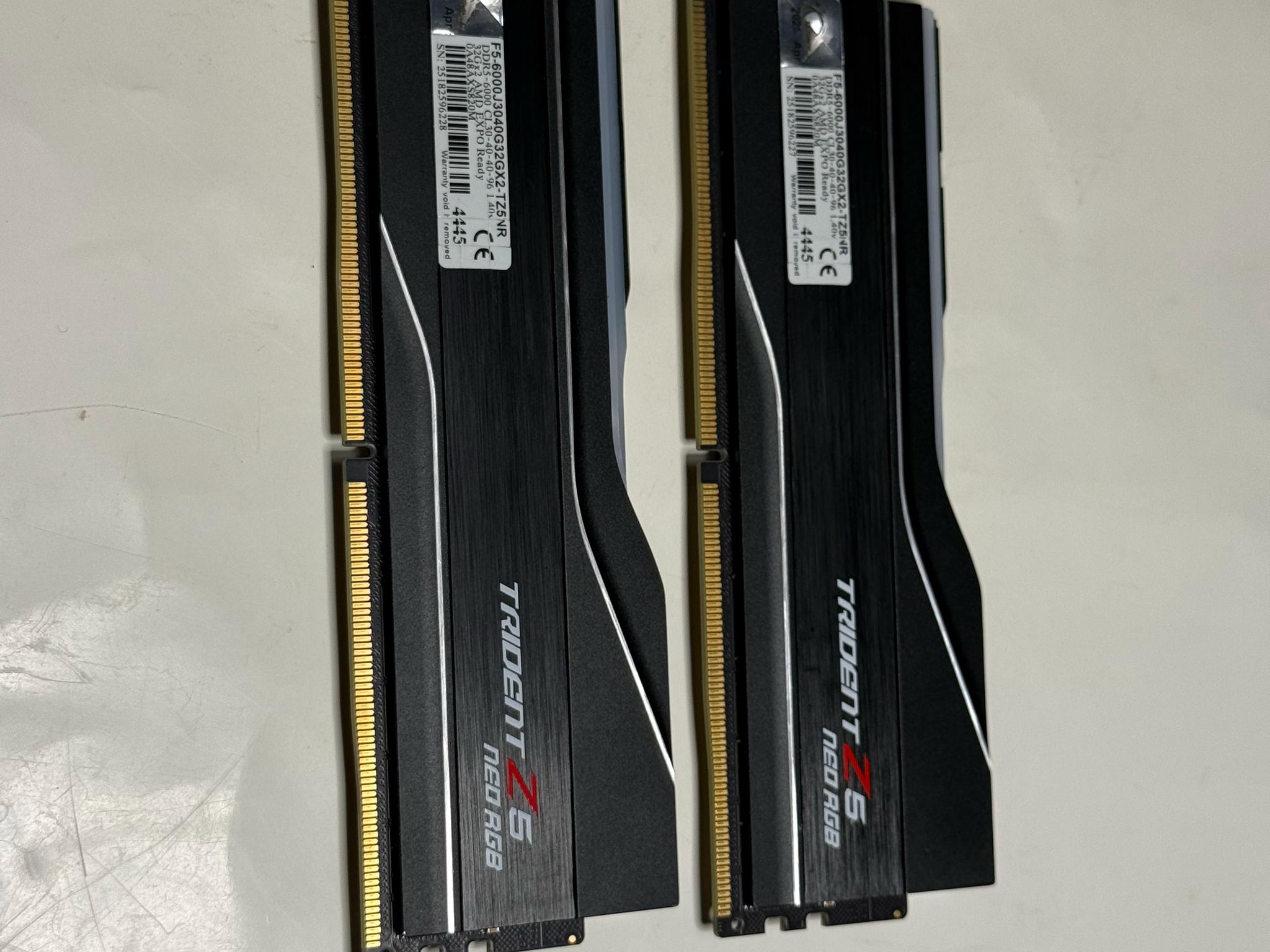 Trident Z5 Neo RGB (DDR5/AMD EXPO) F5-6000J3040G32GX2-TZ5NR
