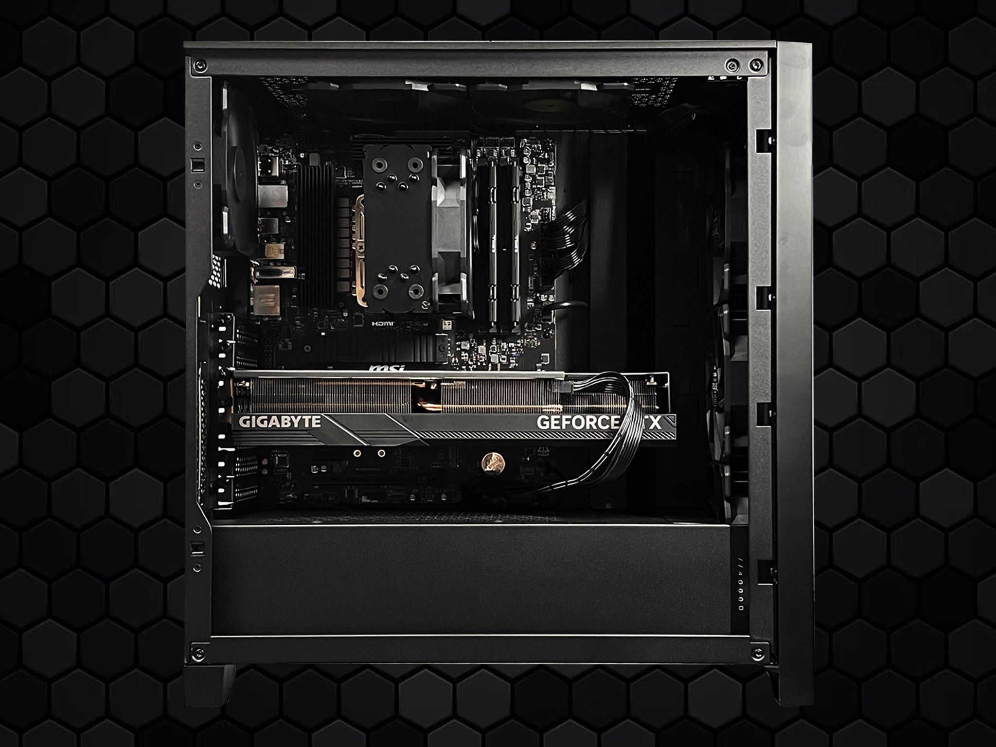 Ryzen 7 9800X3D | RTX 4070 SUPER | 32GB DDR5 (6000 MT/s) | 2TB SSD | 850W Gold PSU | Dark Matter