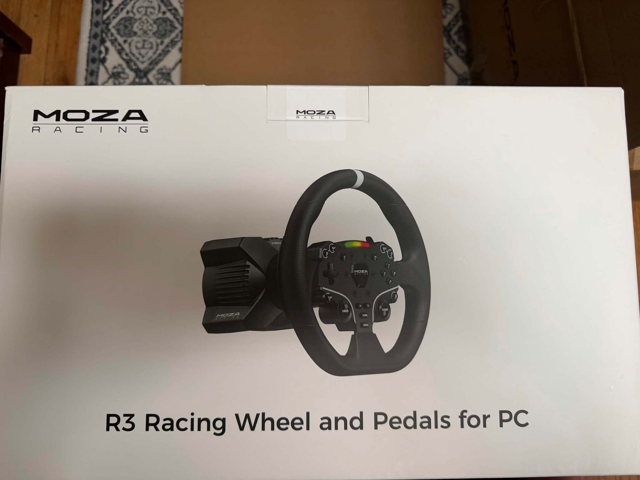 Moza R3 Direct Drive Sim Racing Wheels and Pedals (PC ONLY)