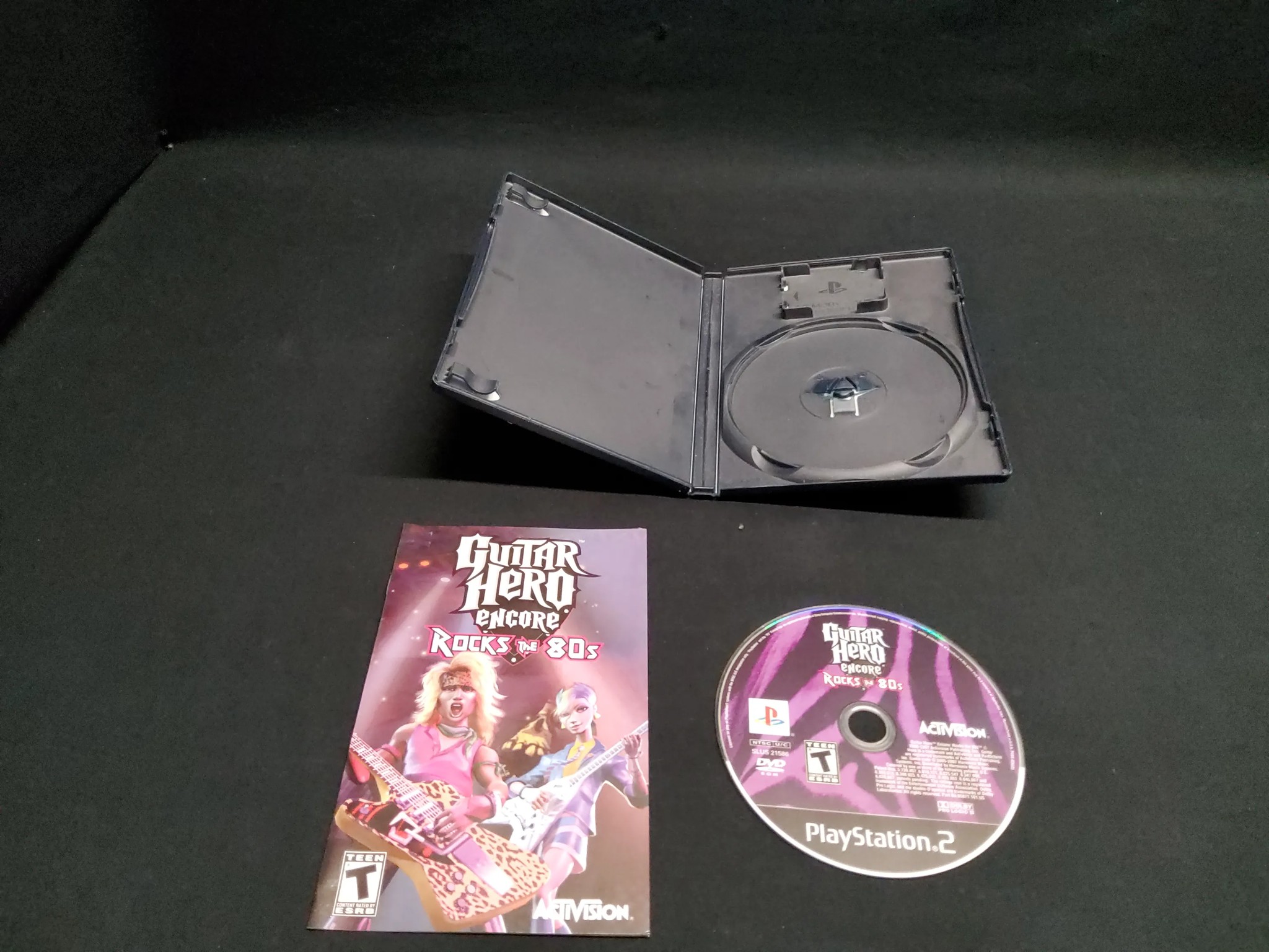 🎸Guitar Hero III 🎸+ Rock of 80's Game and Controller All Original Box Stickers Premium Strap