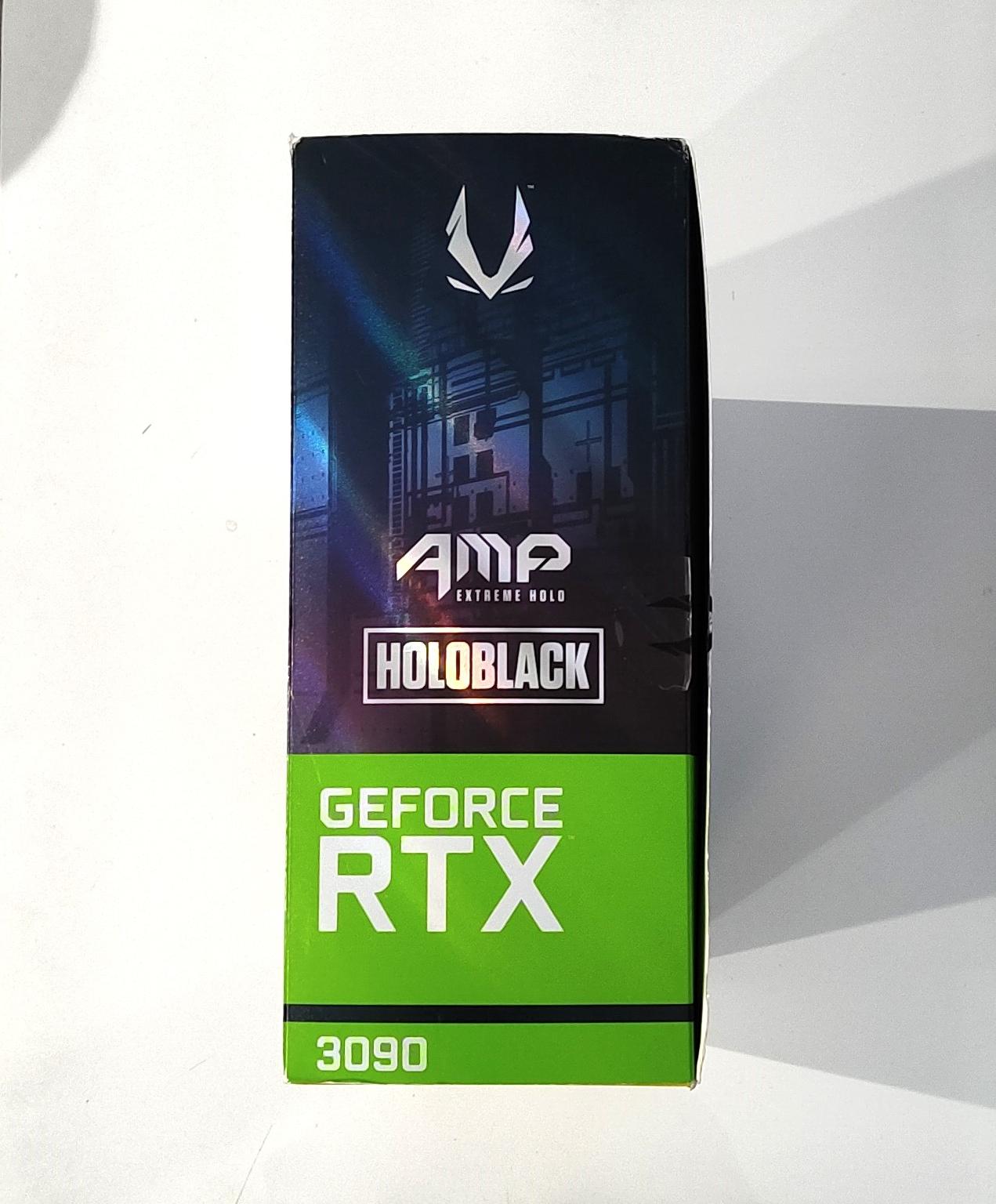 Zotac Gaming Geforce RTX 3090 24GB AMP Holoblack Ray Tracing