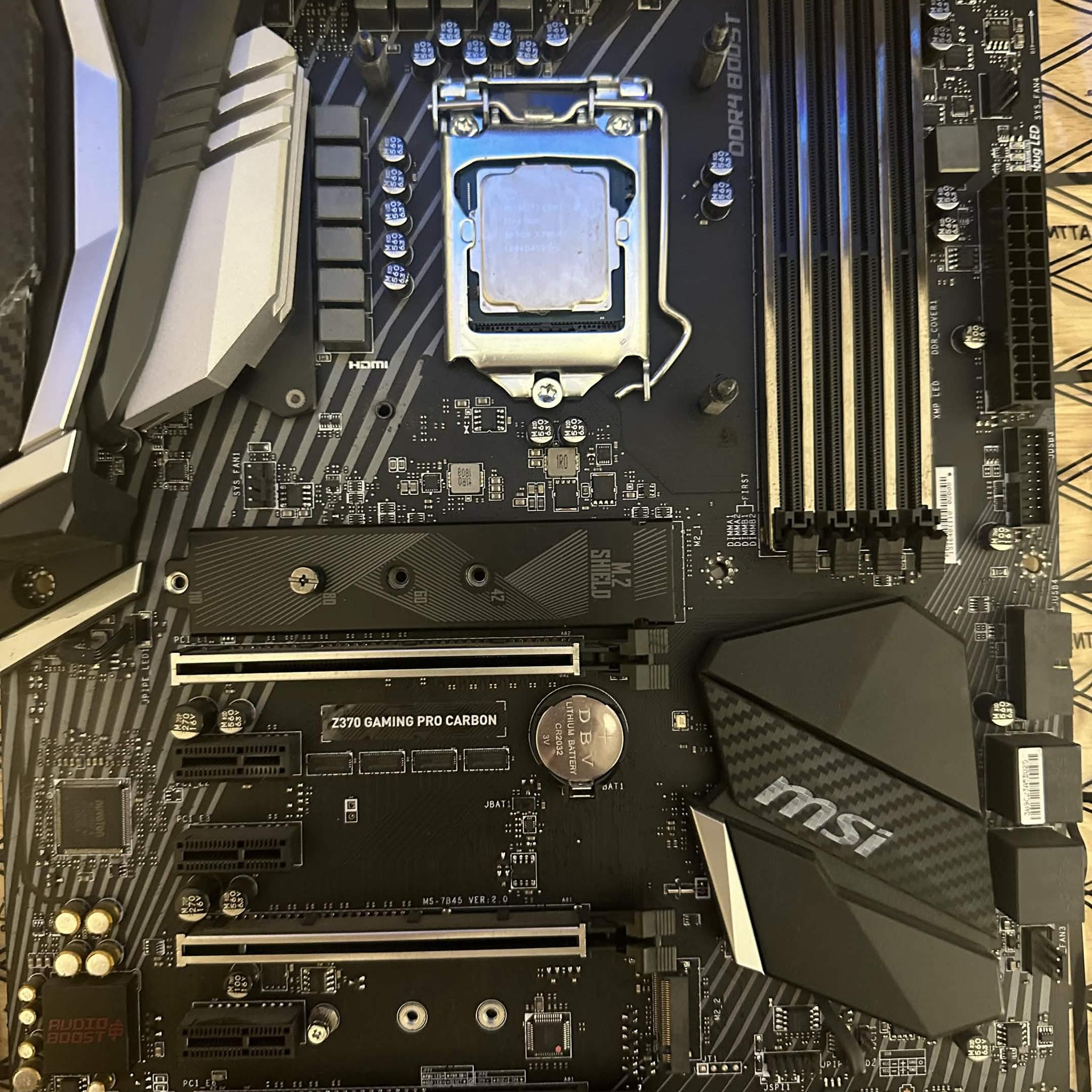 Intel Core i7-8700K CPU + Z370 Motherboard Combo – LGA 1151