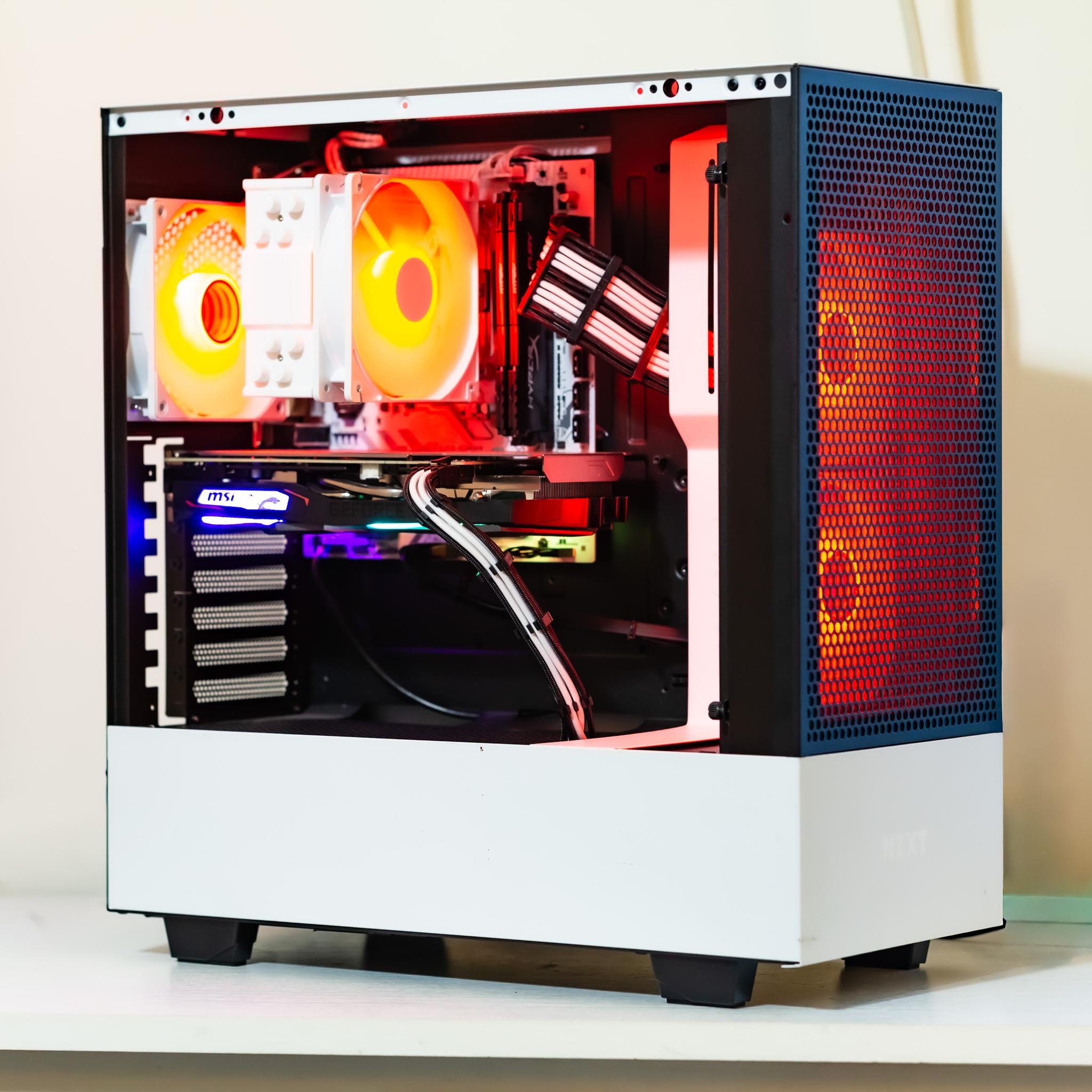 🎮 Balanced Budget RGB Gaming PC| Ryzen 5| Nvidia GTX 1660 | Stylish White Build | Entry Level 💻