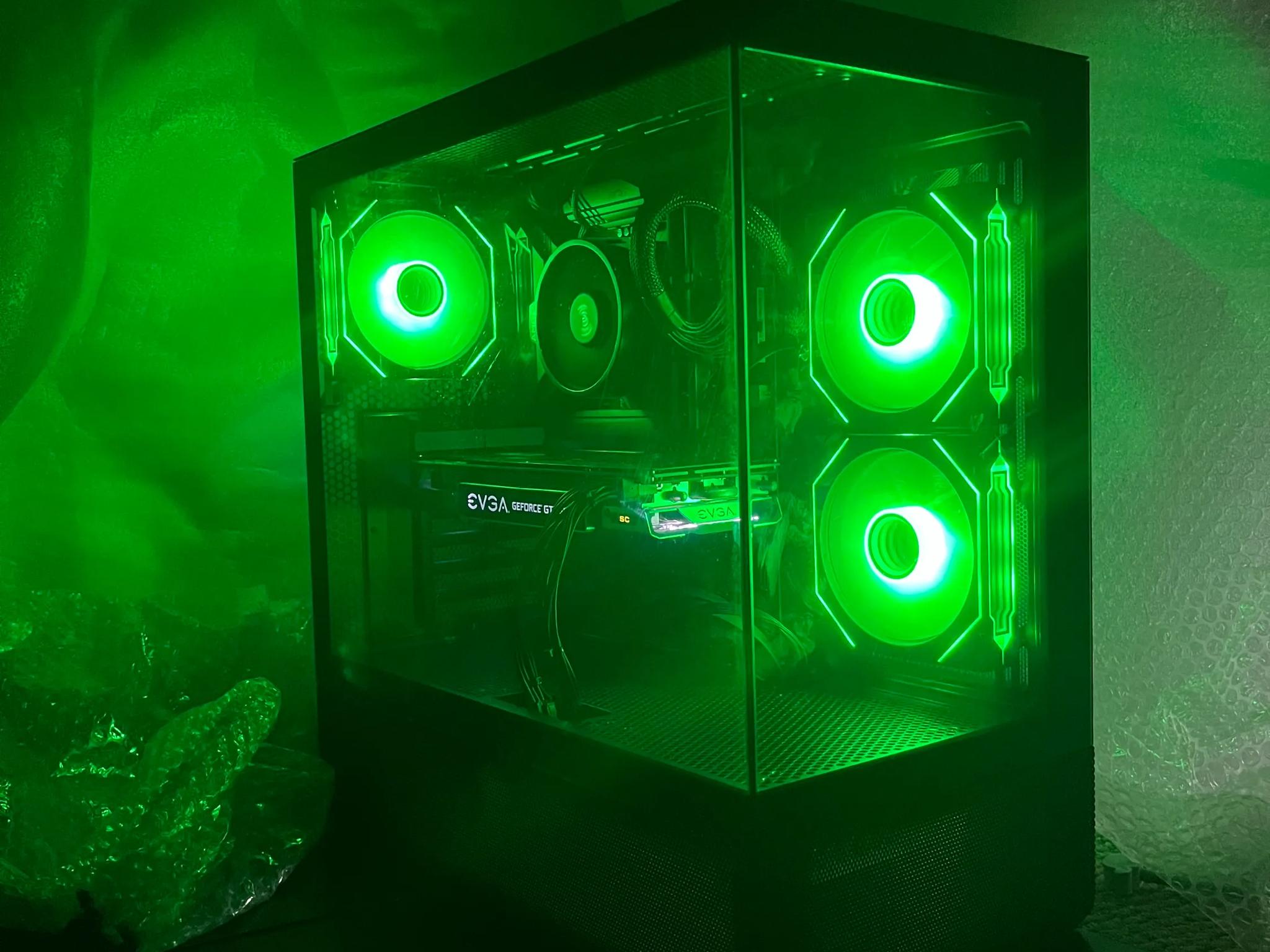 CUSTOM GAMING PC (Ryzen 5 5500 + NIVIDA GTX 1070 + 1TB SSD + 16GB RAM)