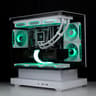 🧊⚡🗡️Panda - 1440P Gaming PC | RX 9070 XT, Ryzen 9 7900X3D, 32GB RAM, 2TB SSD | LCD Screen 🗡️⚡🧊