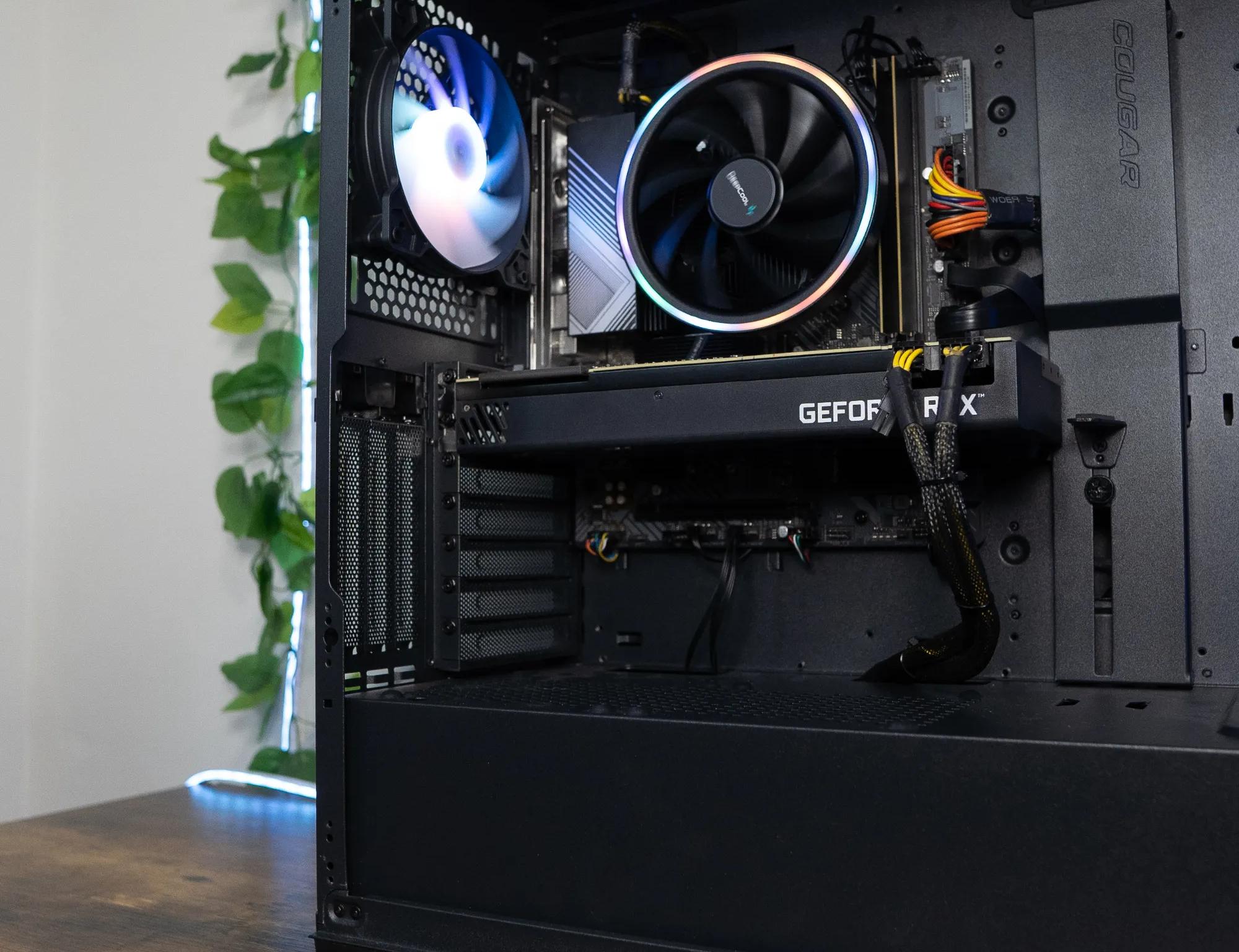 🍬🐾 | PNY RTX 2080 SUPER 8GB | RYZEN 5 7500F | 32GB DDR5 RAM | 1TB NVME SSD + 1TB HDD | Candy Cougar