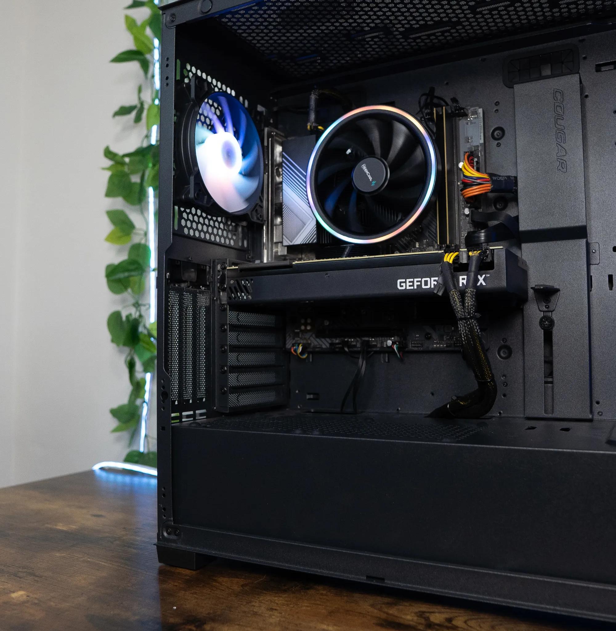 🍬🐾 | PNY RTX 2080 SUPER 8GB | RYZEN 5 7500F | 32GB DDR5 RAM | 1TB NVME SSD + 1TB HDD | Candy Cougar